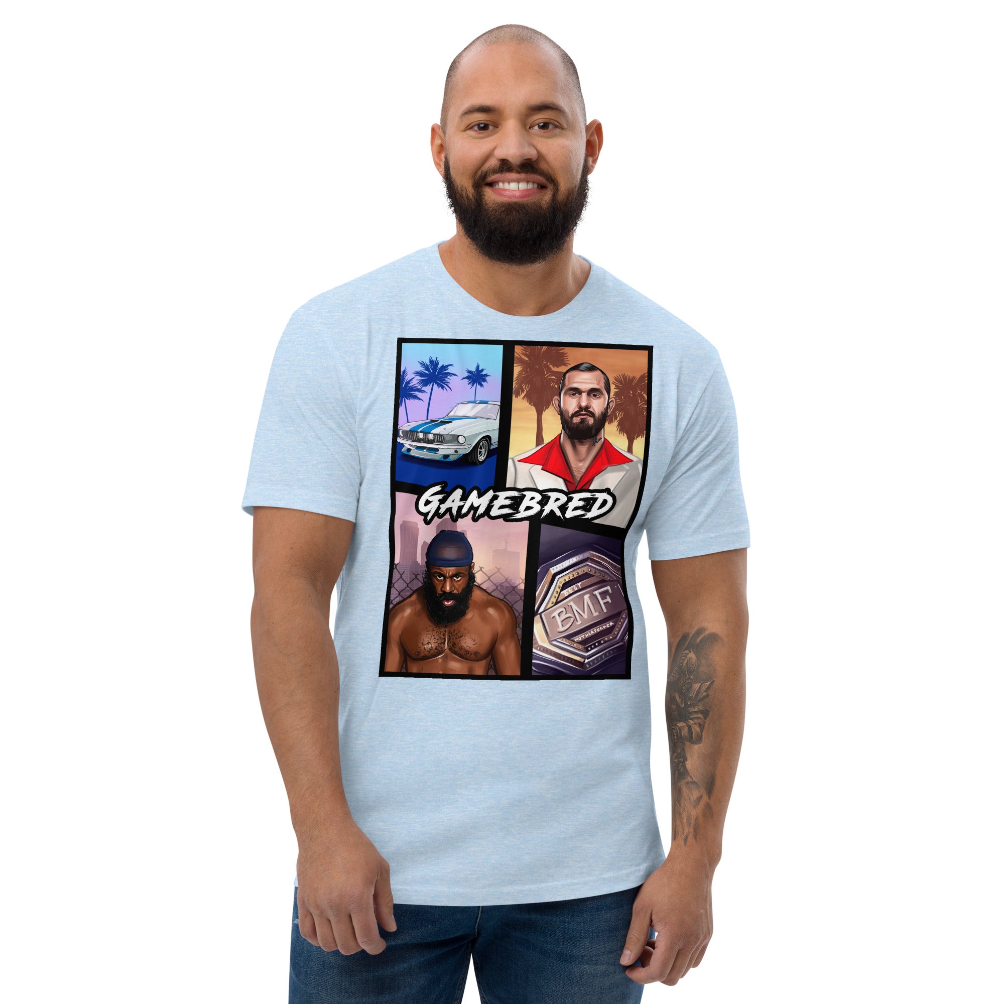 GTA Vice City - Jorge "The Gamebred" Masvidal T - Shirt