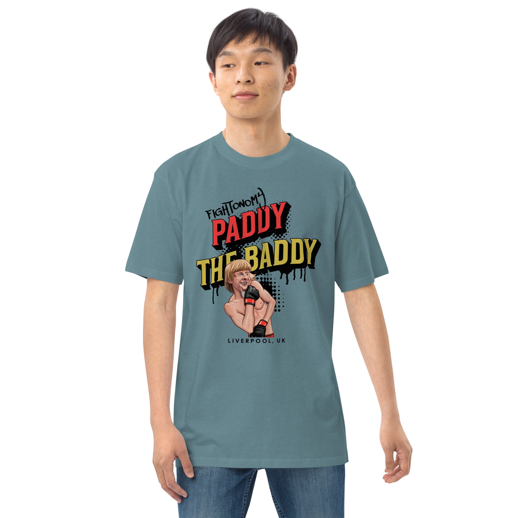 Paddy "The Baddy" Pimblett Men’s premium heavyweight tee