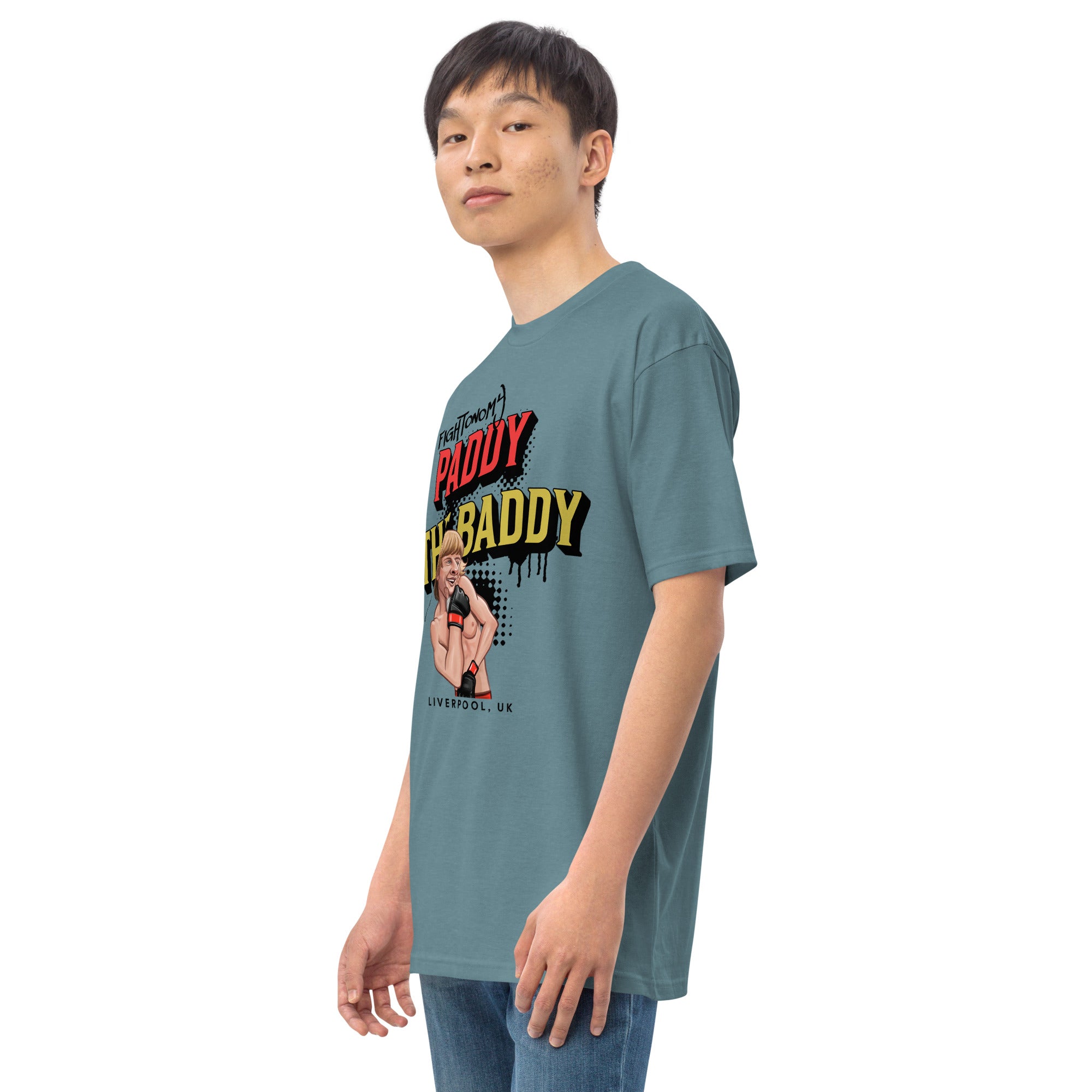 Paddy "The Baddy" Pimblett Men’s premium heavyweight tee