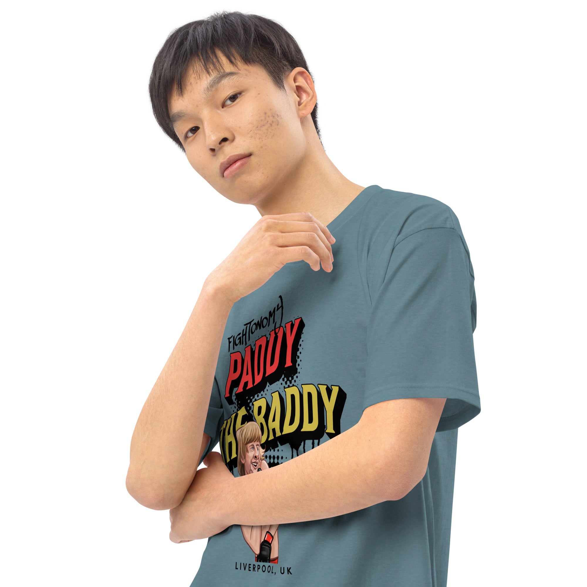 Paddy "The Baddy" Pimblett Men’s premium heavyweight tee