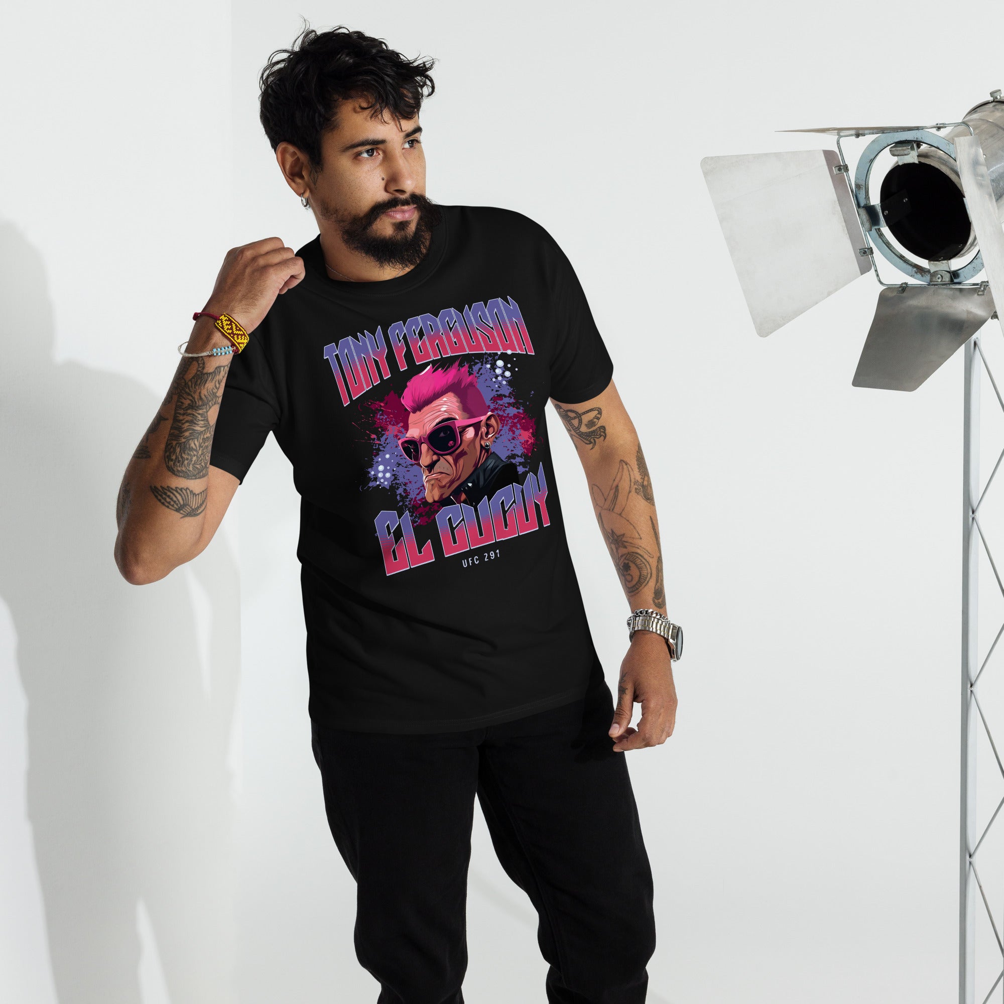 Tony "El Cucy" Ferguson Premium Heavyweight T-Shirt