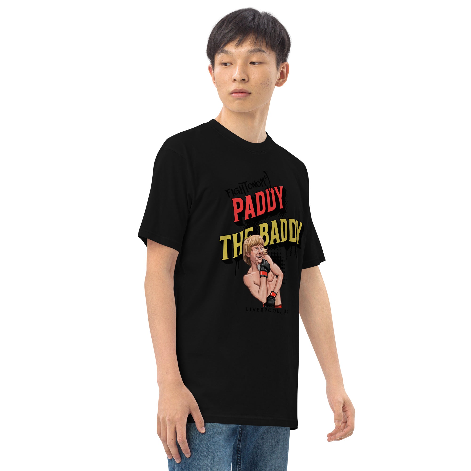 Paddy "The Baddy" Pimblett Men’s premium heavyweight tee