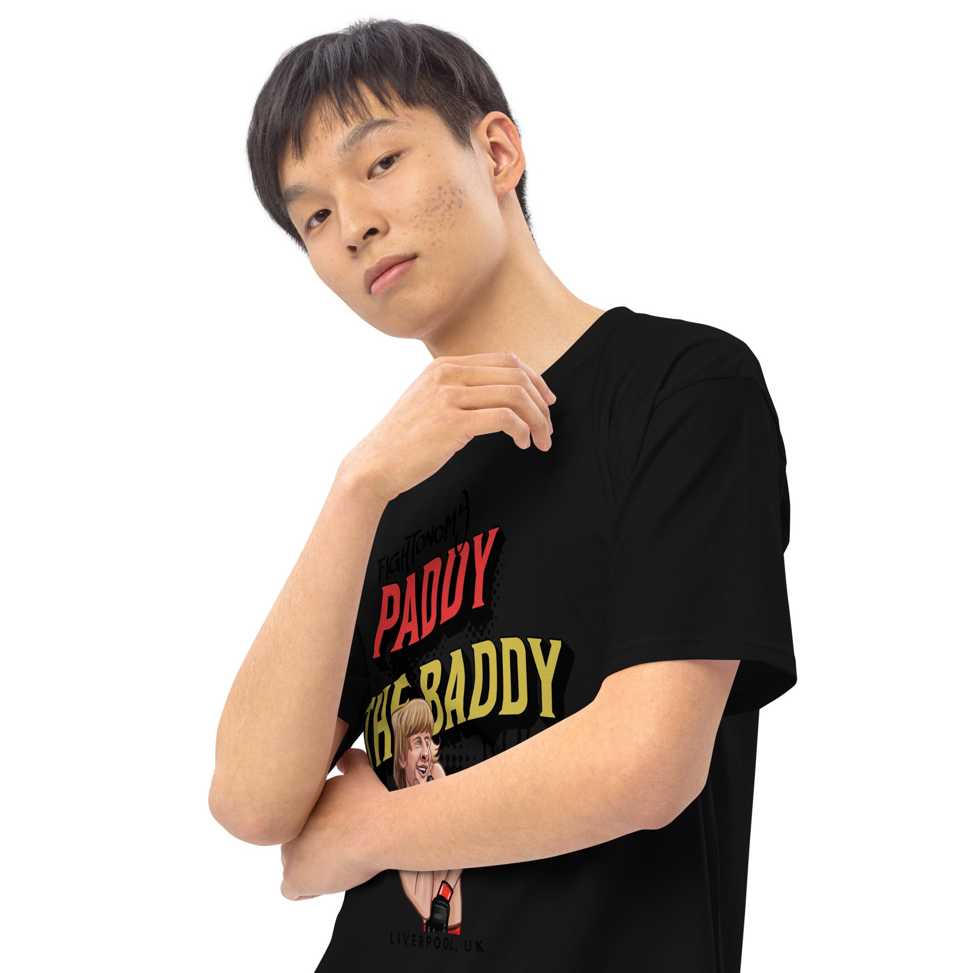 Paddy "The Baddy" Pimblett Men’s premium heavyweight tee