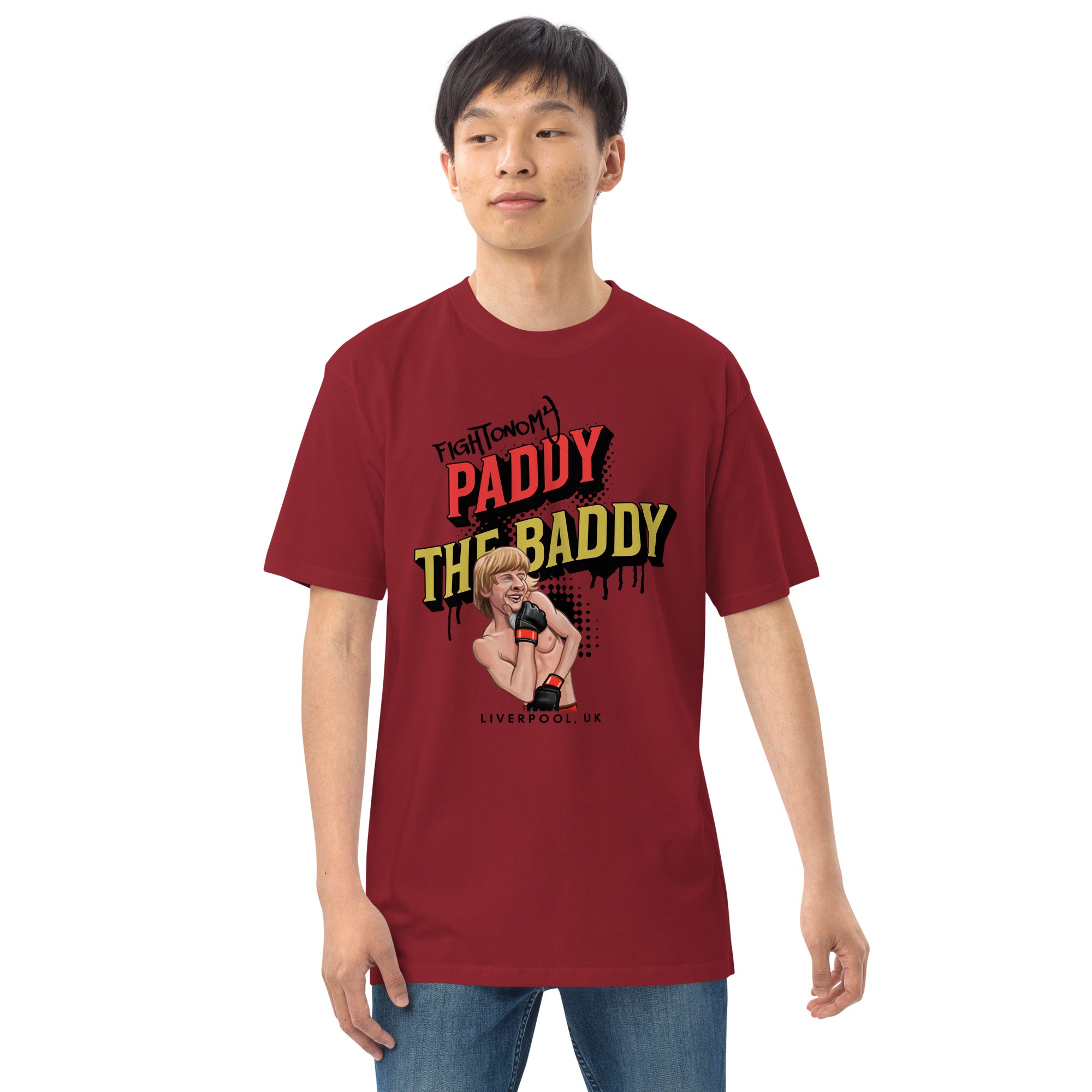Paddy "The Baddy" Pimblett Men’s premium heavyweight tee