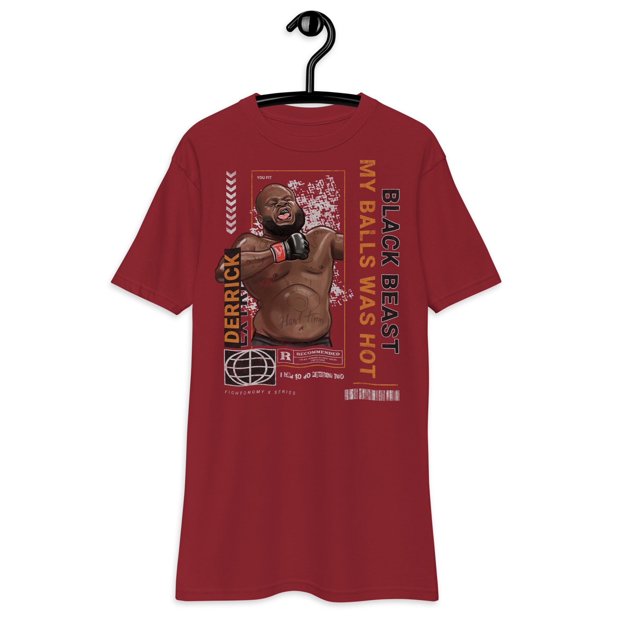 Derrick Lewis Premium MMA T-Shirt