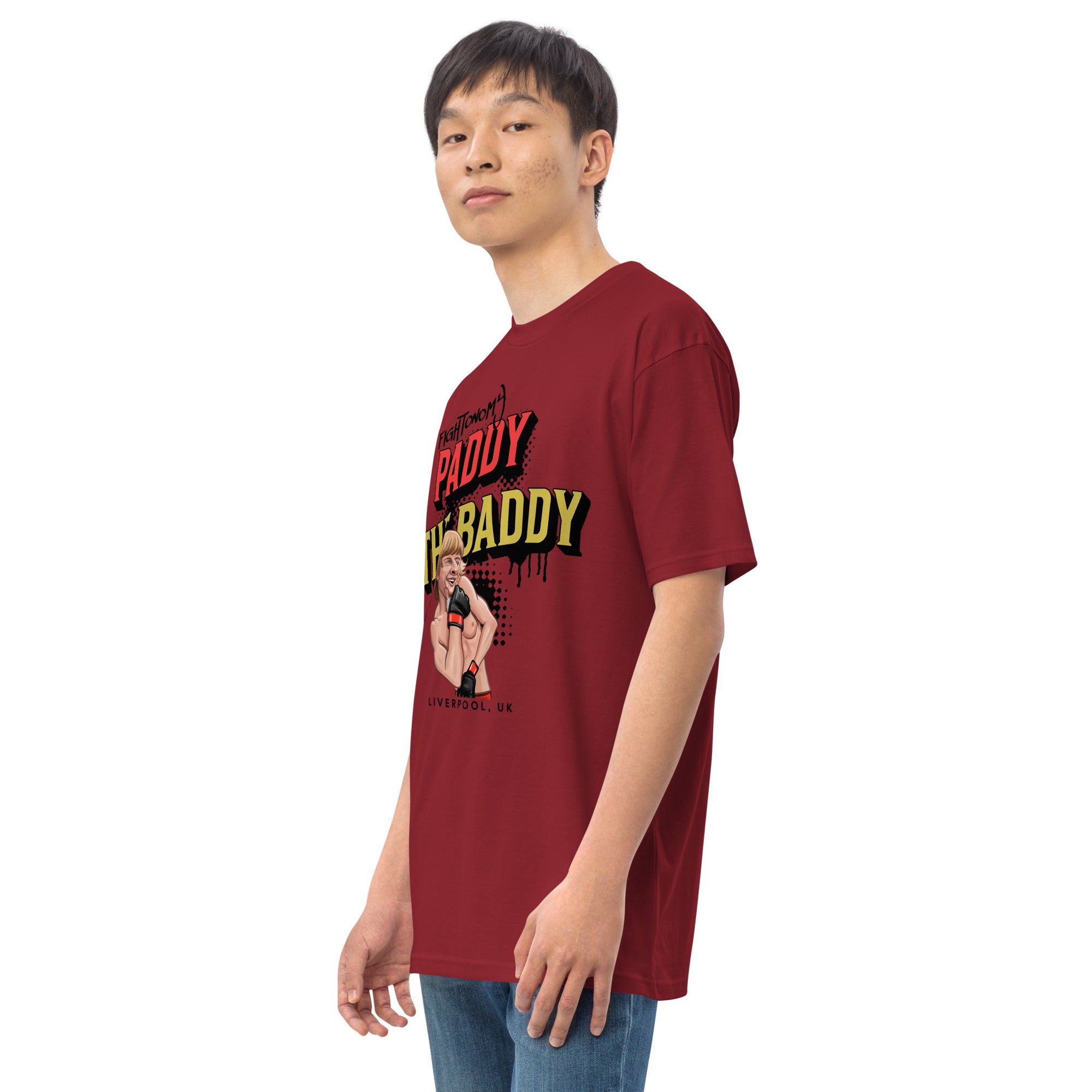 Paddy "The Baddy" Pimblett Men’s premium heavyweight tee