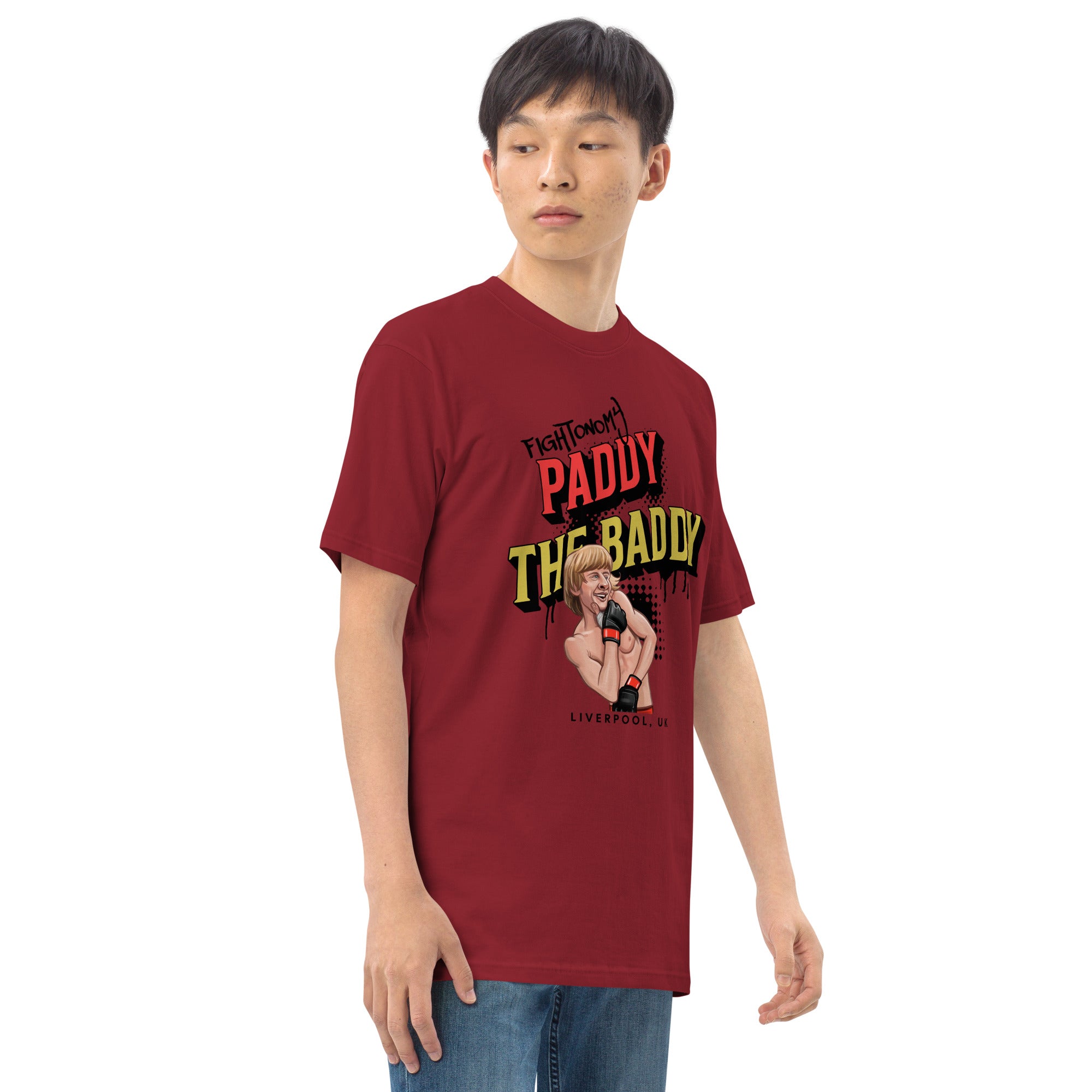Paddy "The Baddy" Pimblett Men’s premium heavyweight tee