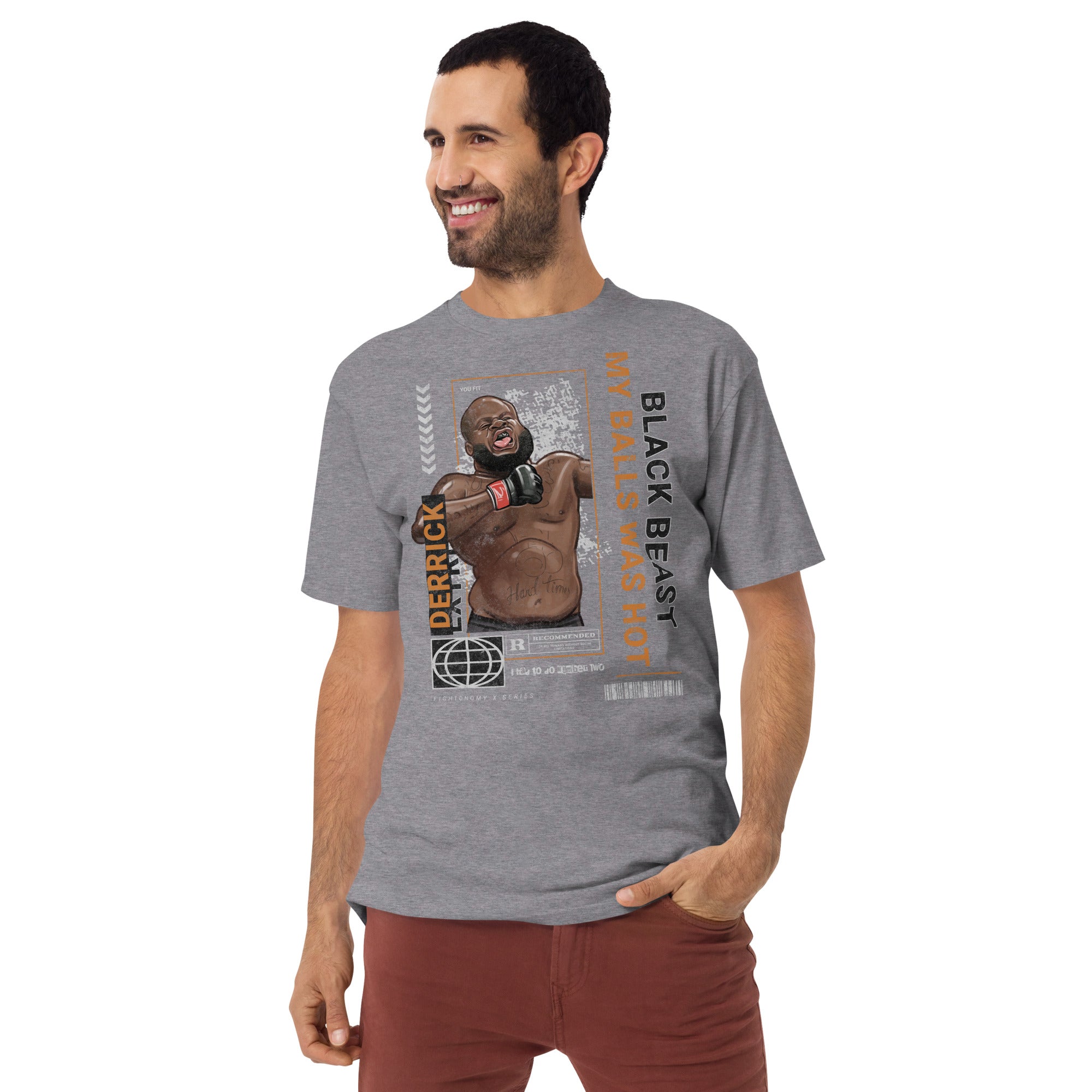 Derrick Lewis Premium MMA T-Shirt