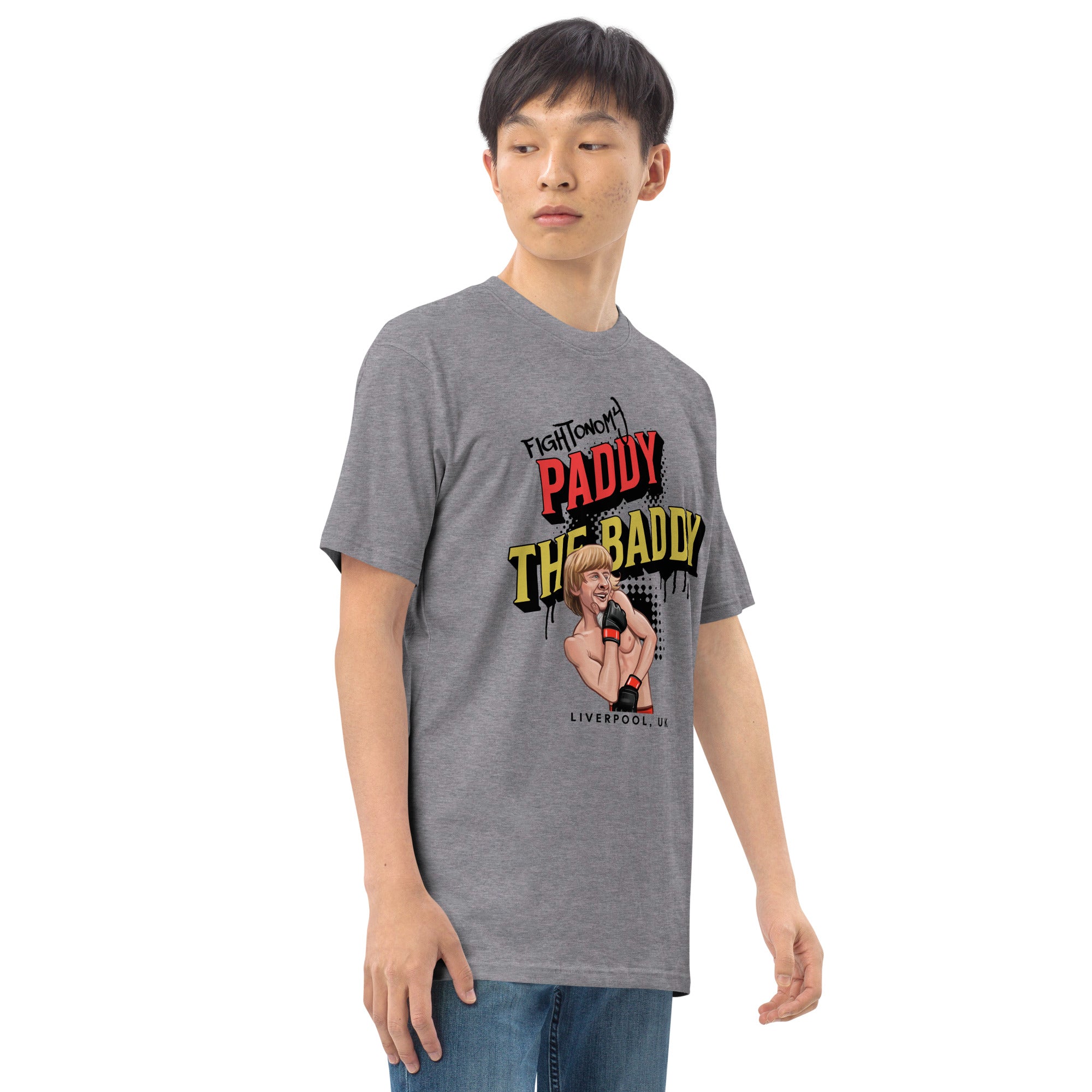 Paddy "The Baddy" Pimblett Men’s premium heavyweight tee