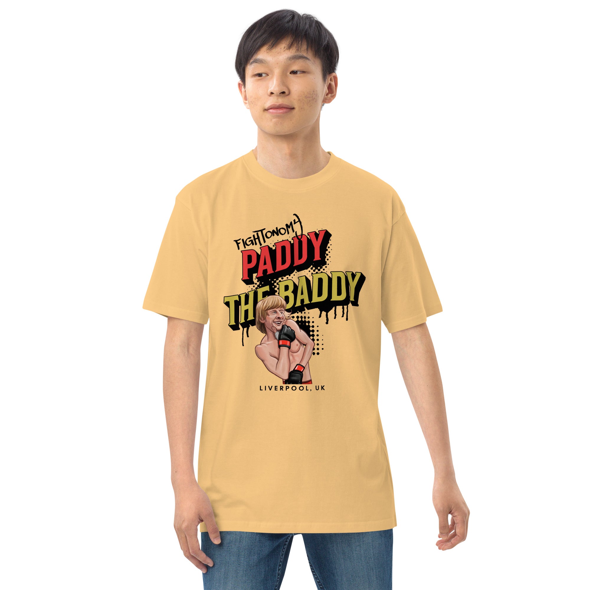 Paddy "The Baddy" Pimblett Men’s premium heavyweight tee