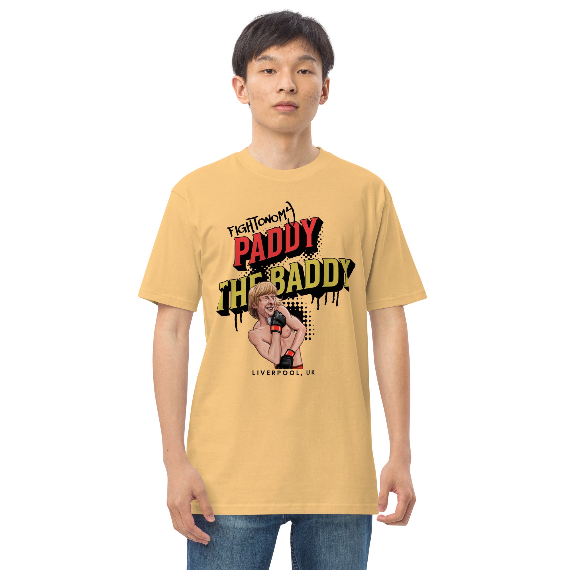 Paddy "The Baddy" Pimblett Men’s premium heavyweight tee