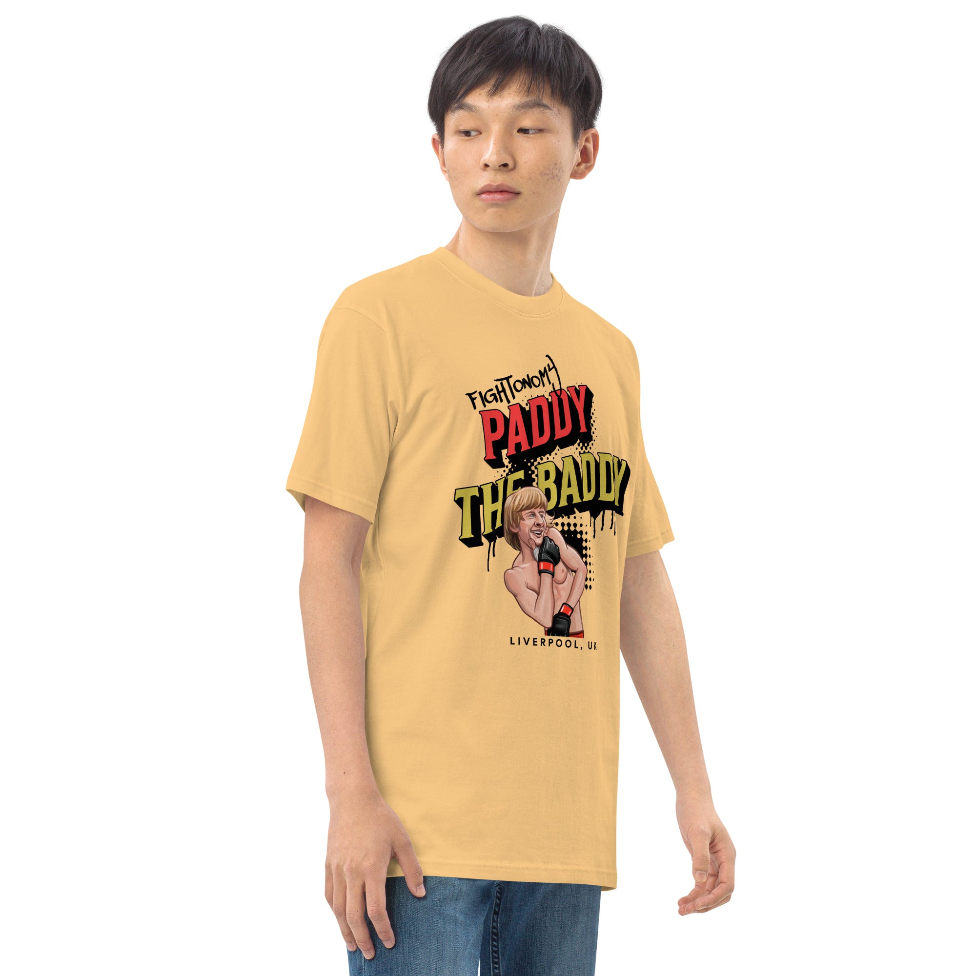 Paddy "The Baddy" Pimblett Men’s premium heavyweight tee