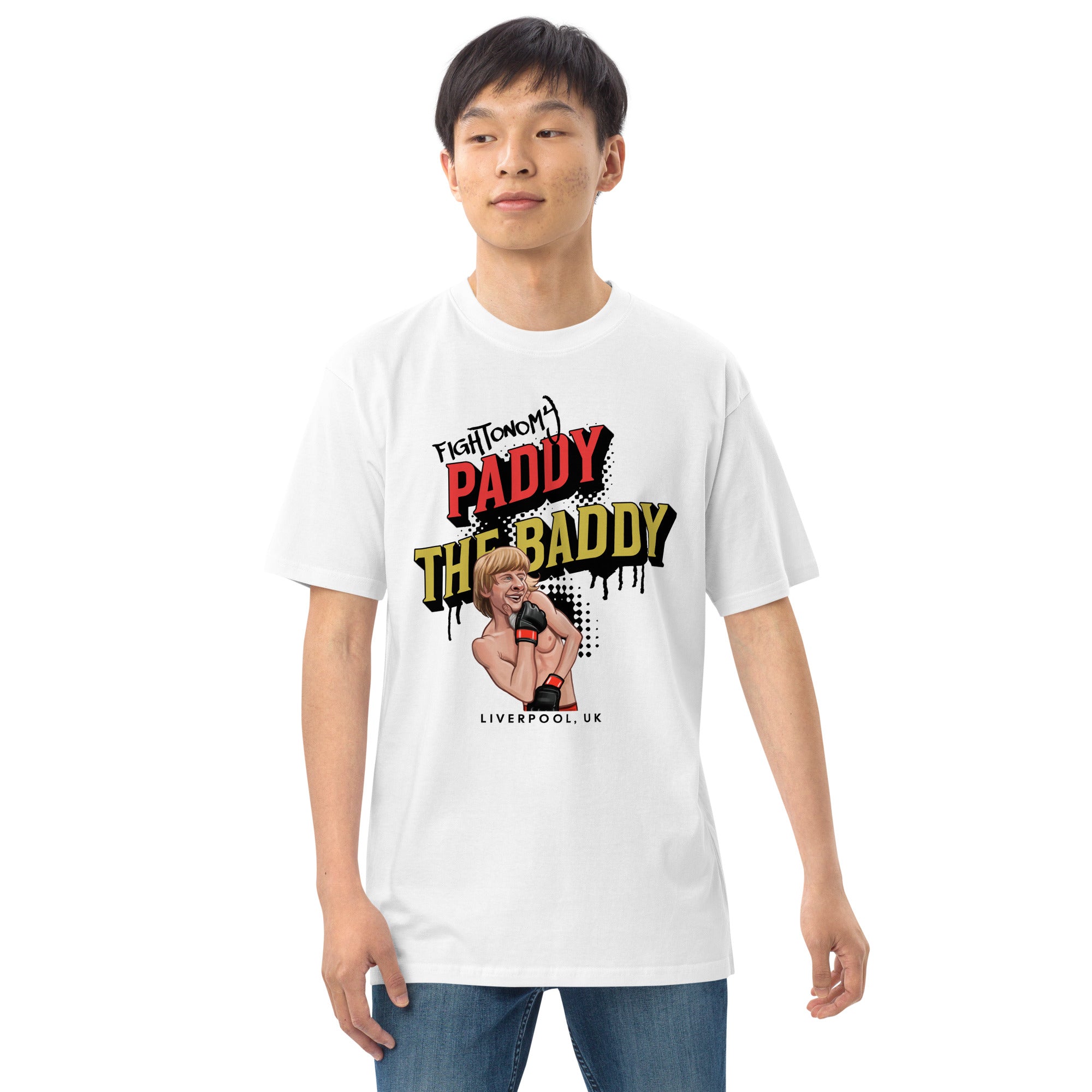 Paddy "The Baddy" Pimblett Men’s premium heavyweight tee