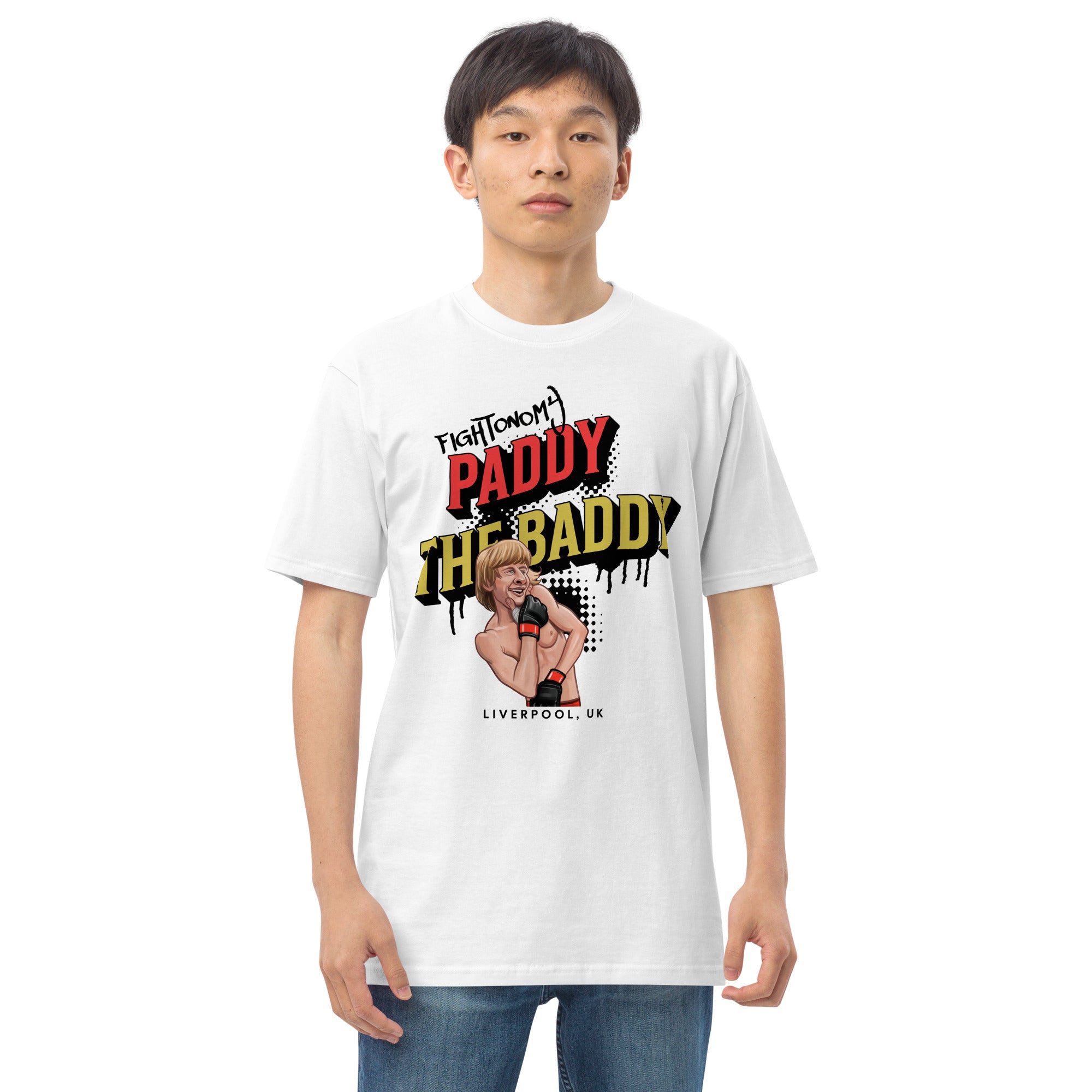 Paddy "The Baddy" Pimblett Men’s premium heavyweight tee