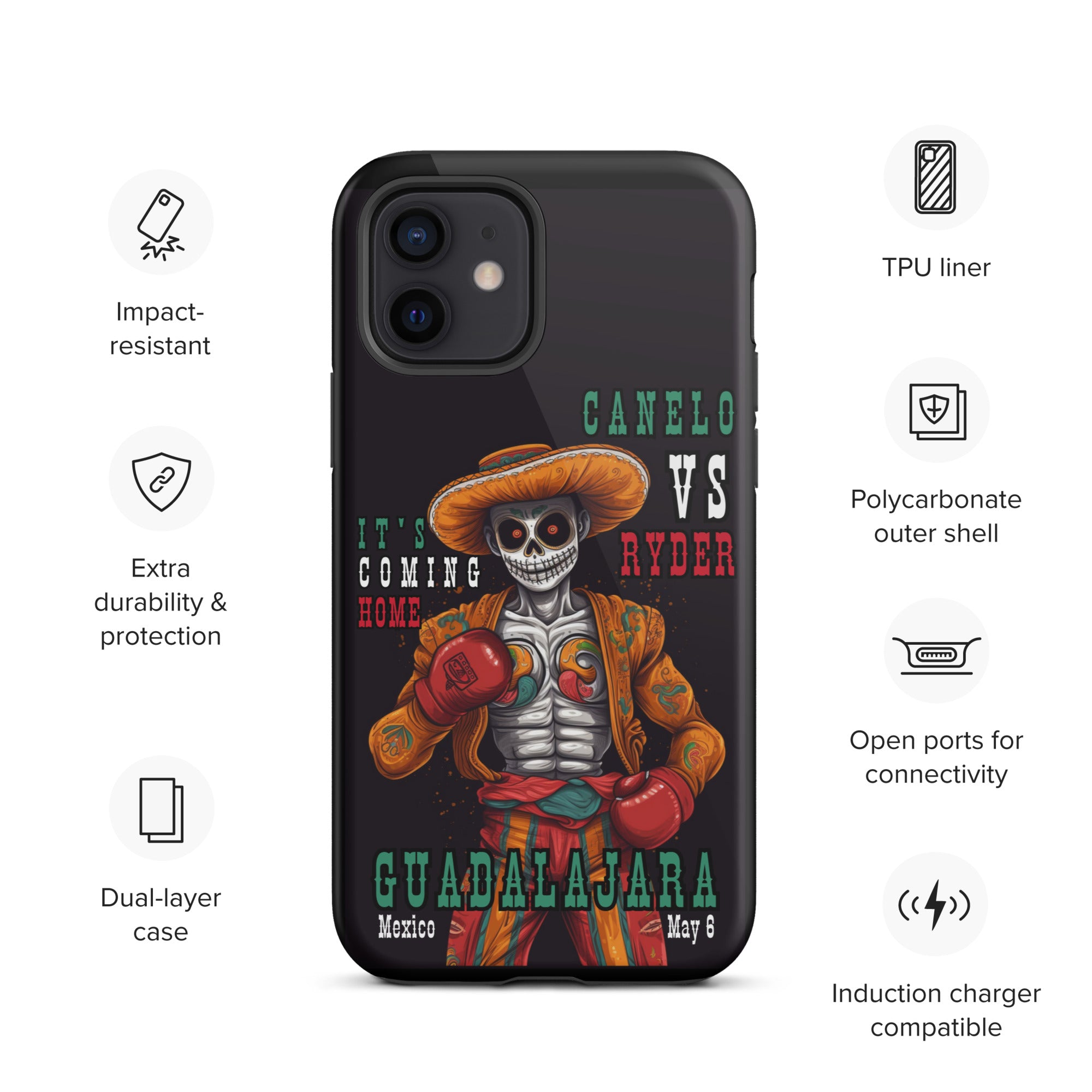 Canelo Alvarez - It's Coming Home! Tough iPhone Case