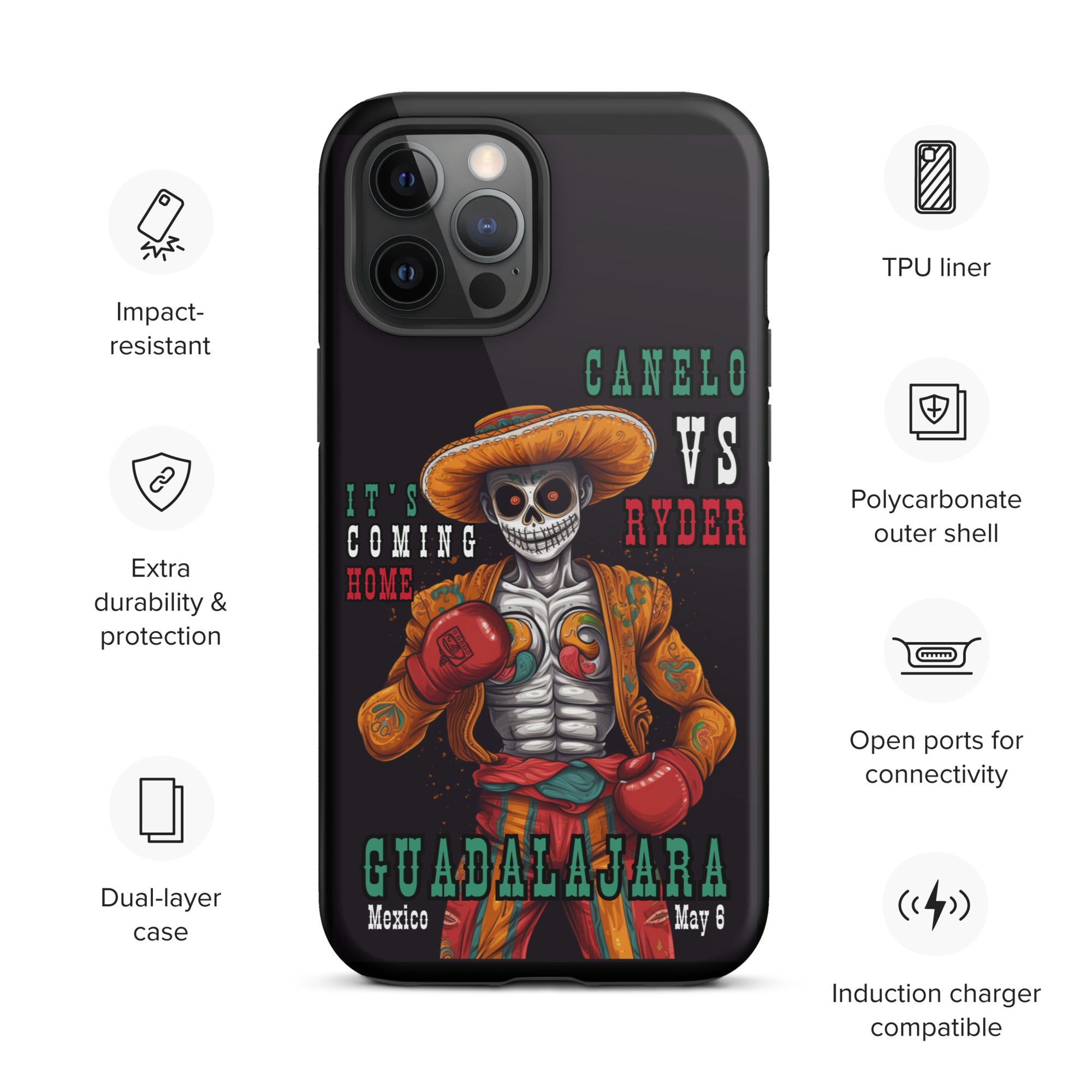 Canelo Alvarez - It's Coming Home! Tough iPhone Case