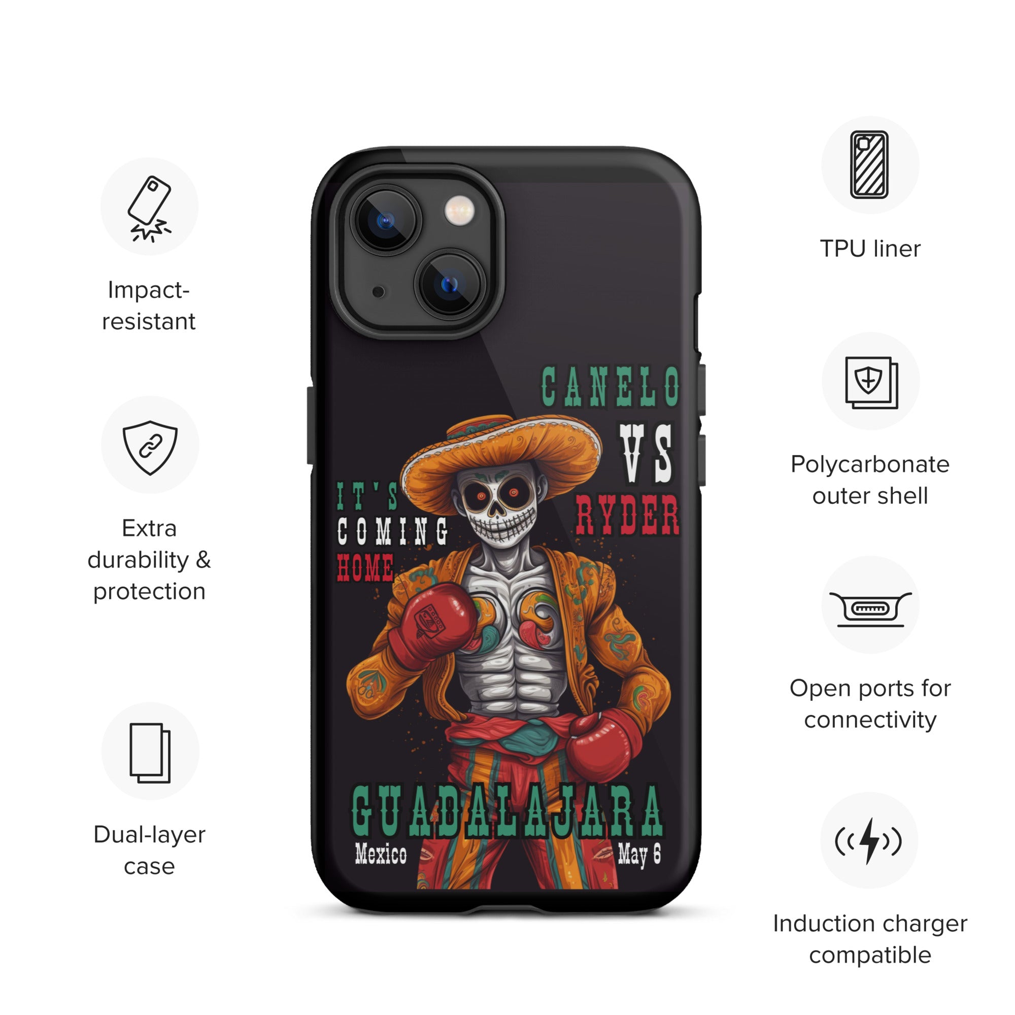 Canelo Alvarez - It's Coming Home! Tough iPhone Case