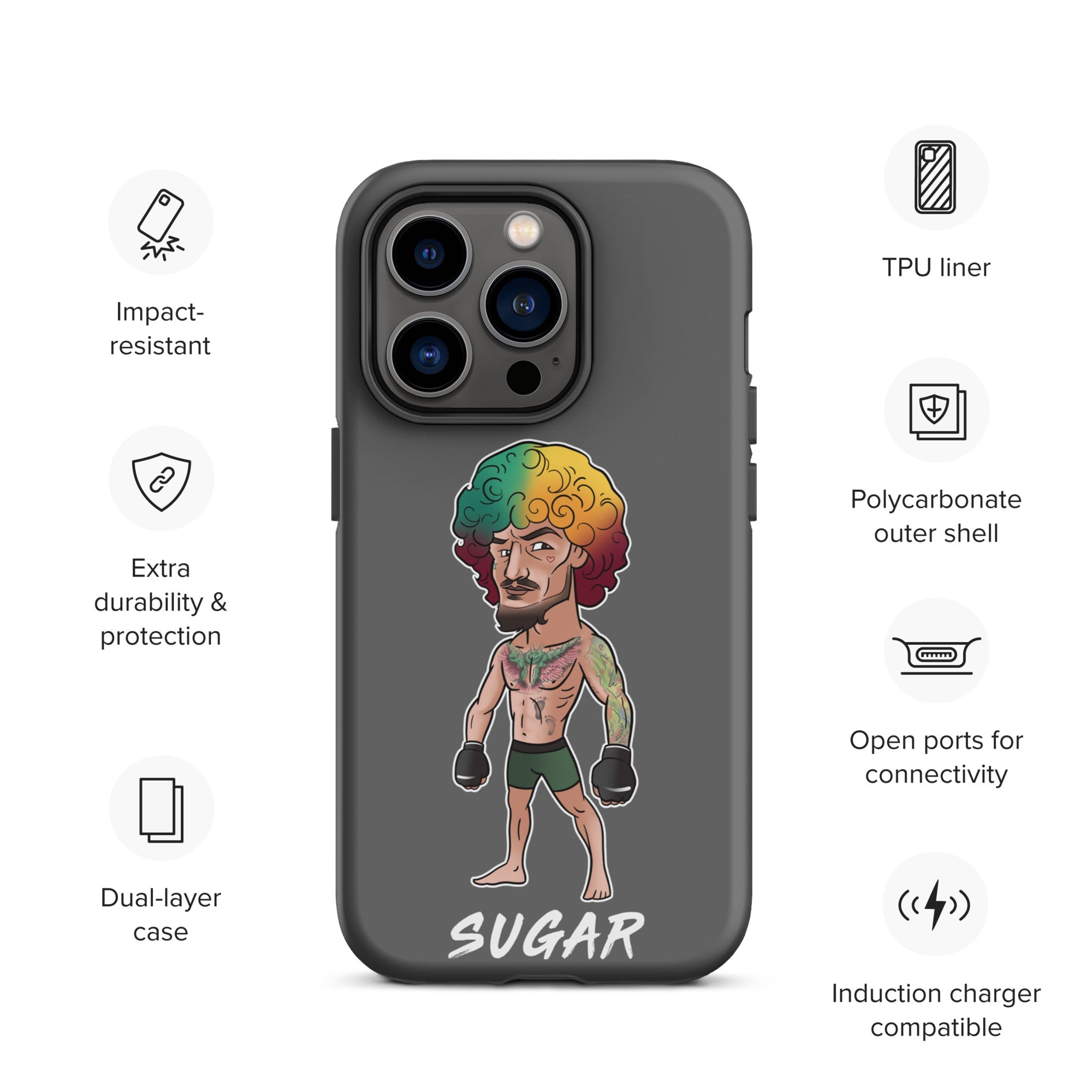 "Sugar" Sean O'Malley Tough Case for iPhone®