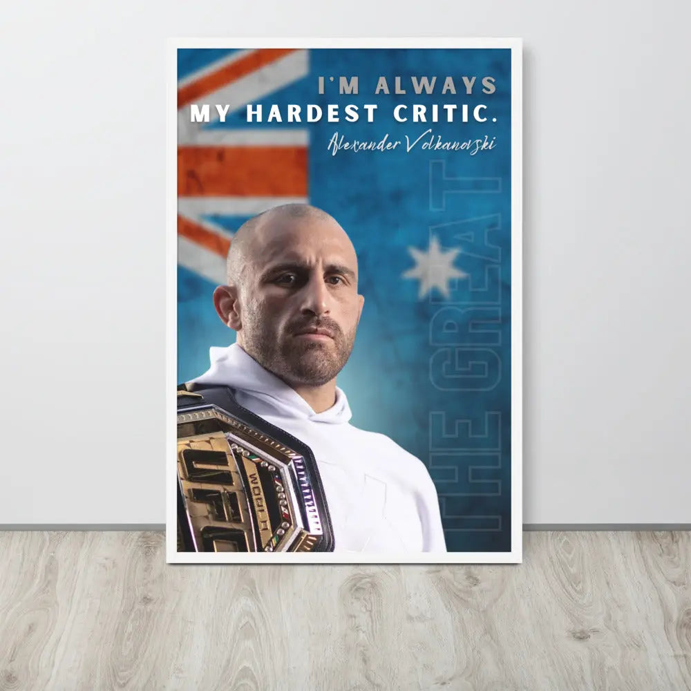 Alex "The Great" Volkanovski vs The Critics Posters