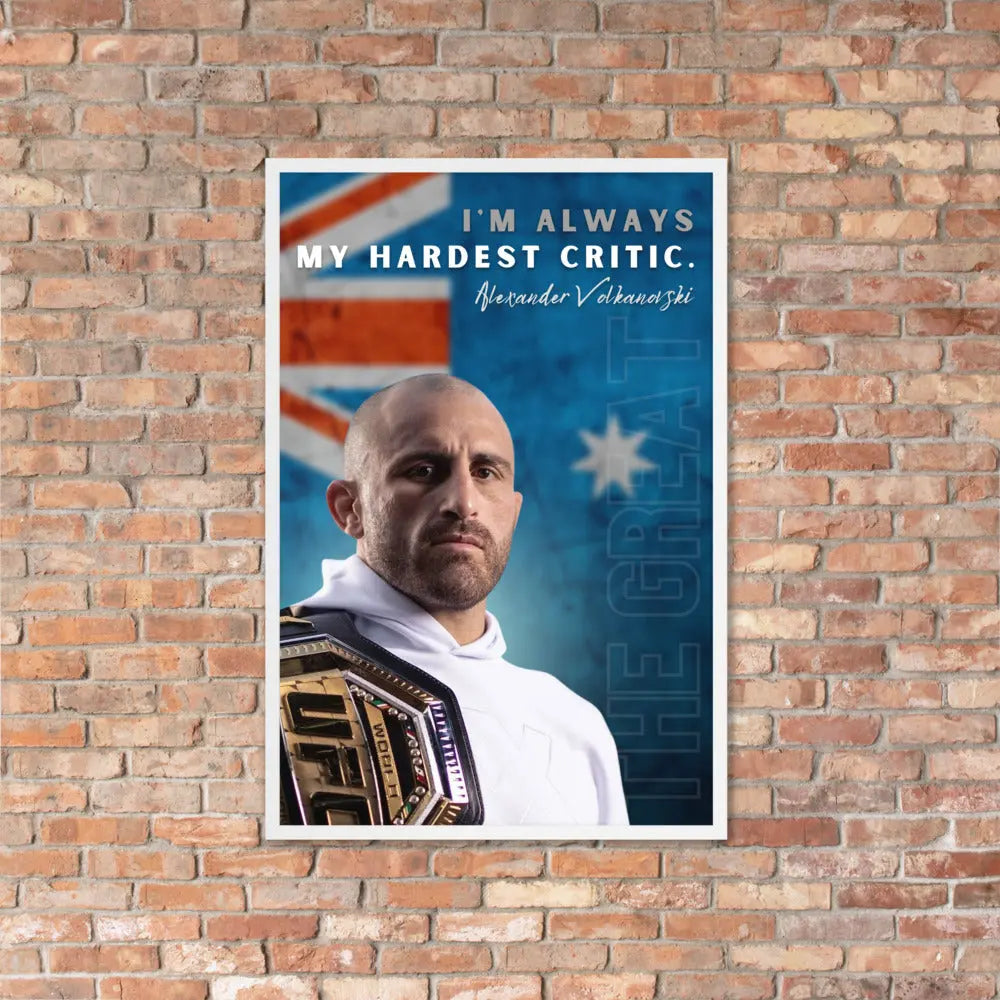 Alex "The Great" Volkanovski vs The Critics Posters