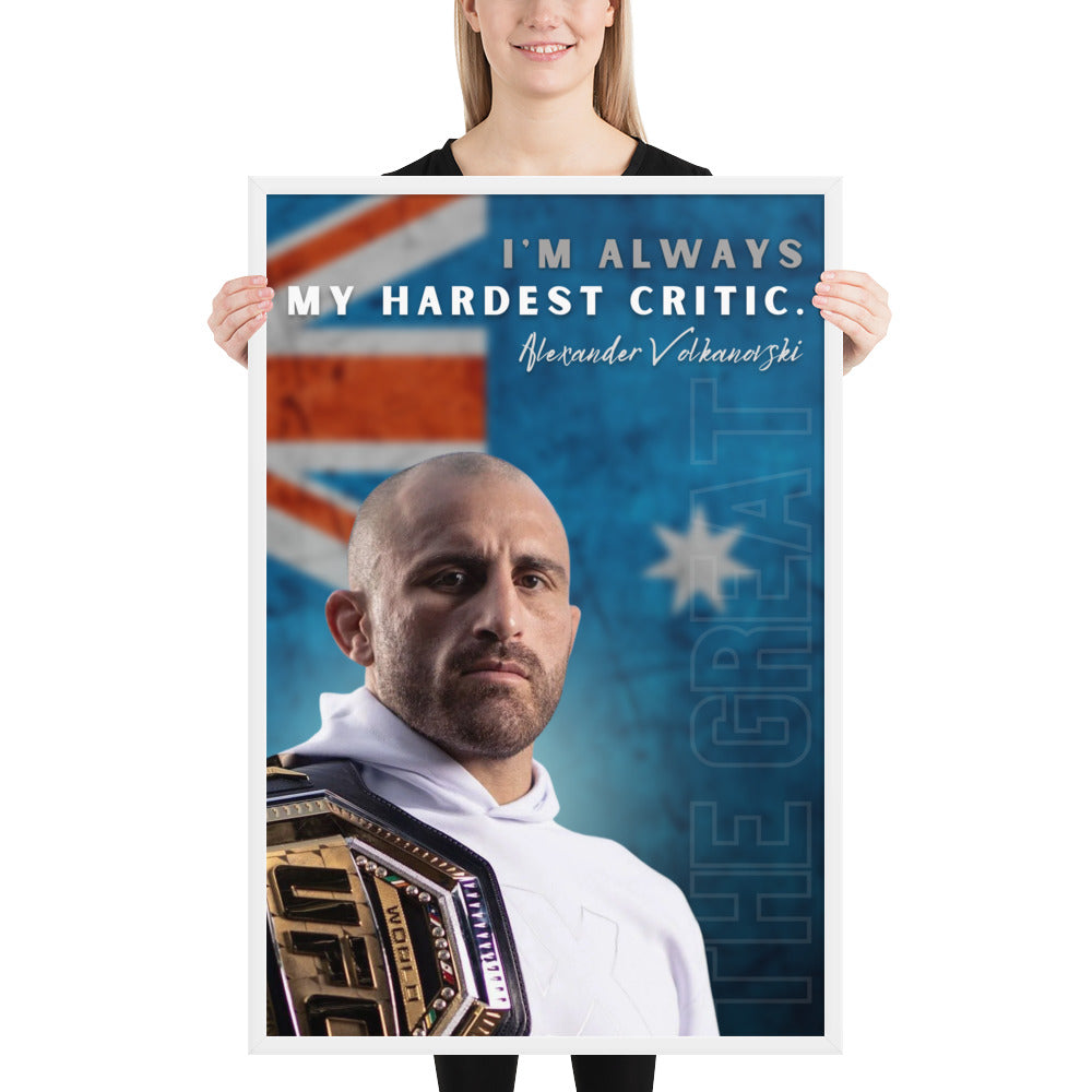 Alex "The Great" Volkanovski vs The Critics Posters