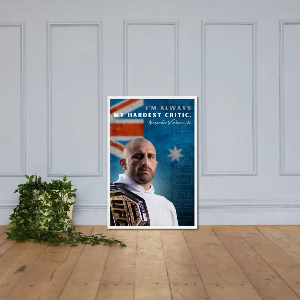 Alex "The Great" Volkanovski vs The Critics Posters