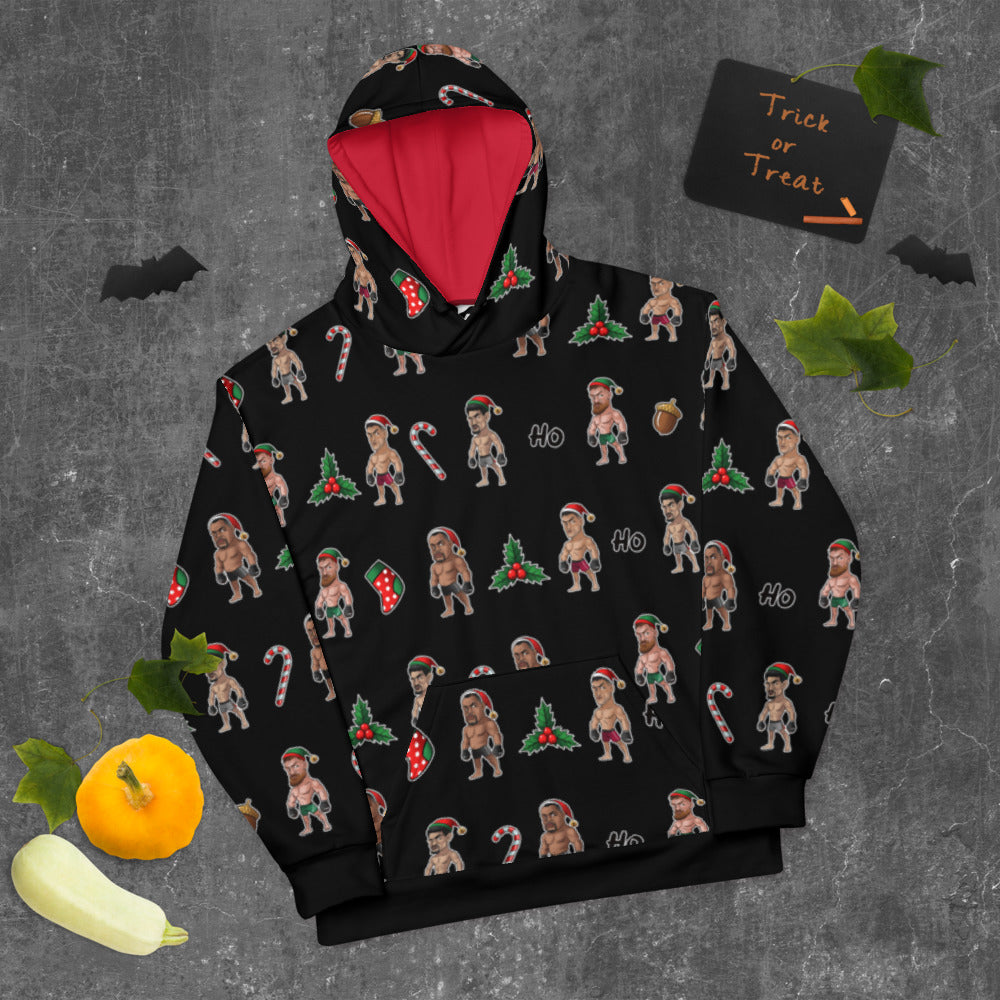 Happy MMA Holidays - Black Unisex Hoodie Hoodie