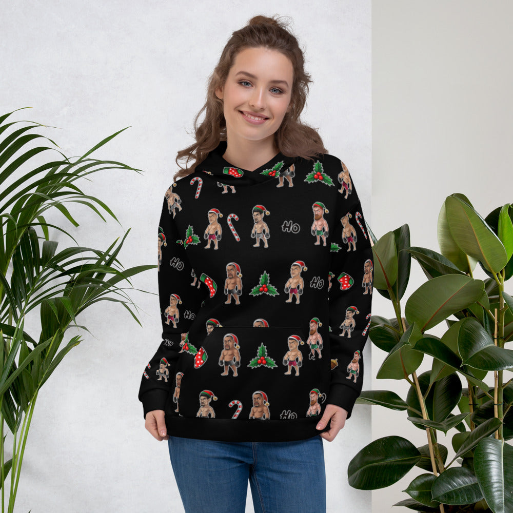Happy MMA Holidays - Black Unisex Hoodie Hoodie