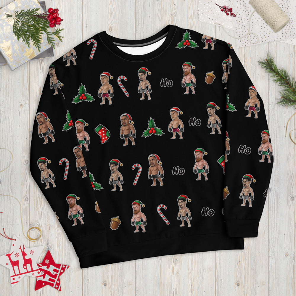 Happy MMA Days - Black Unisex Sweatshirt Sweatshirt