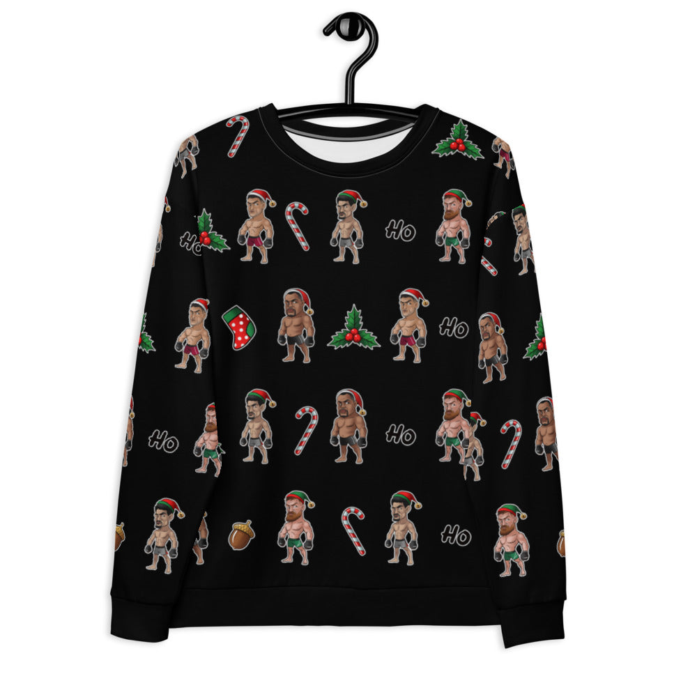 Happy MMA Days - Black Unisex Sweatshirt Sweatshirt