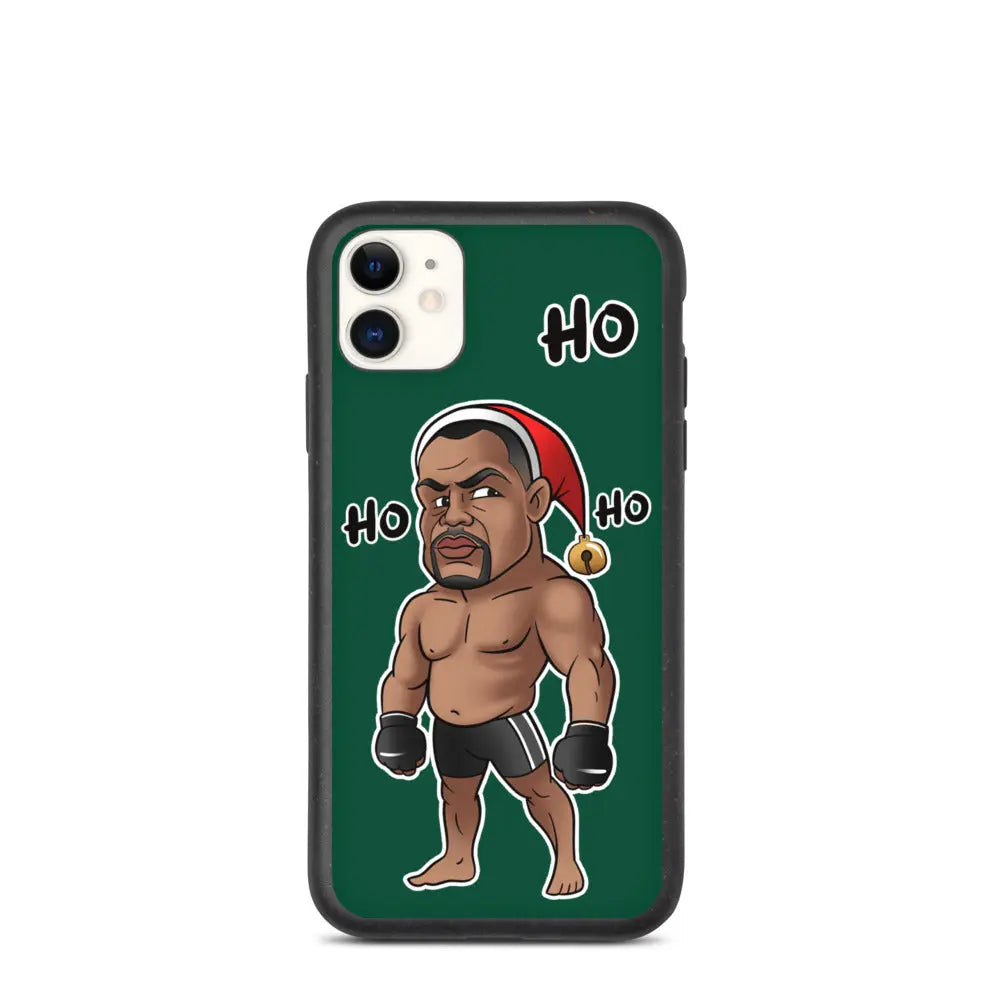 'Tis the Season with Daniel Cormier - Biodegradable Phone Case (Green)