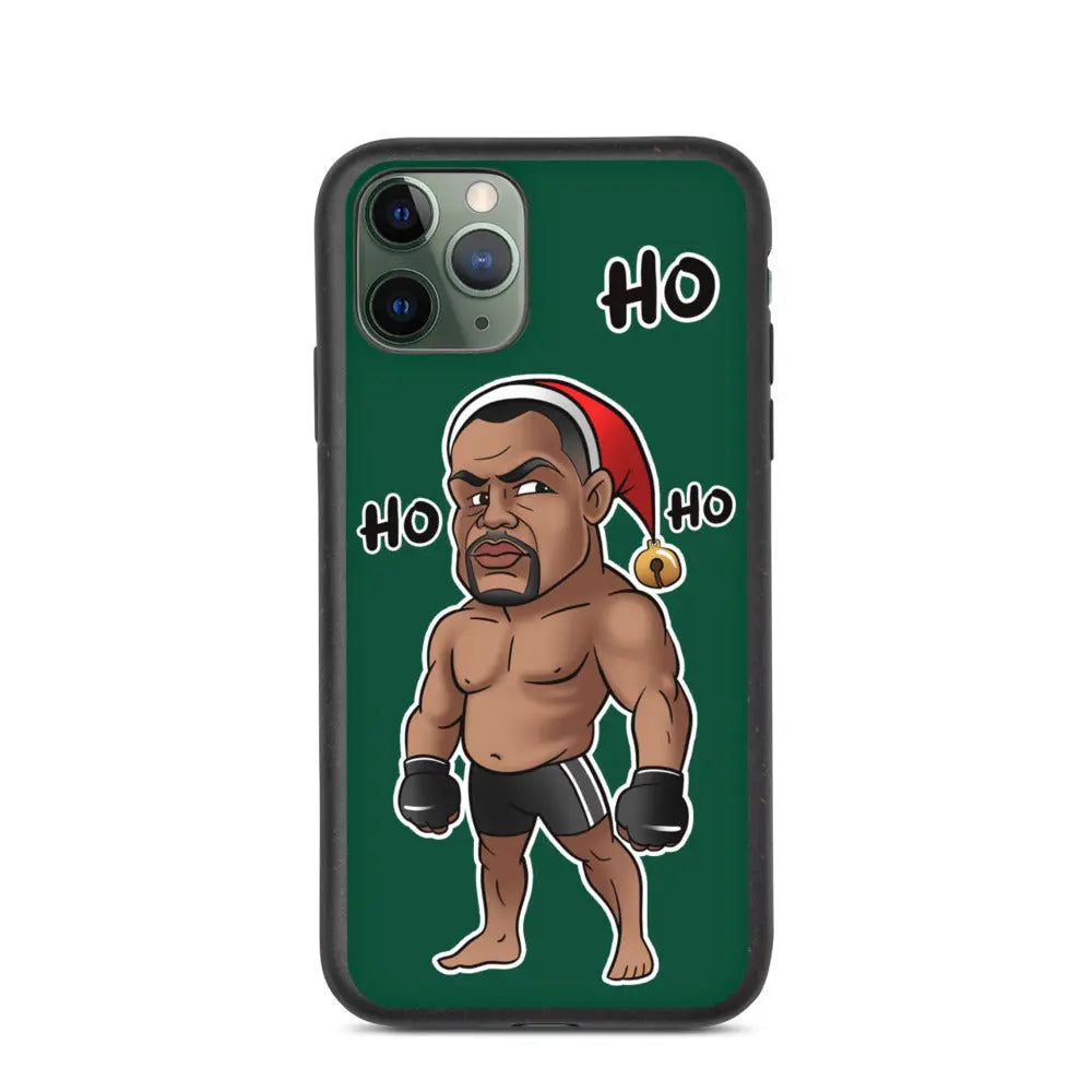 'Tis the Season with Daniel Cormier - Biodegradable Phone Case (Green)