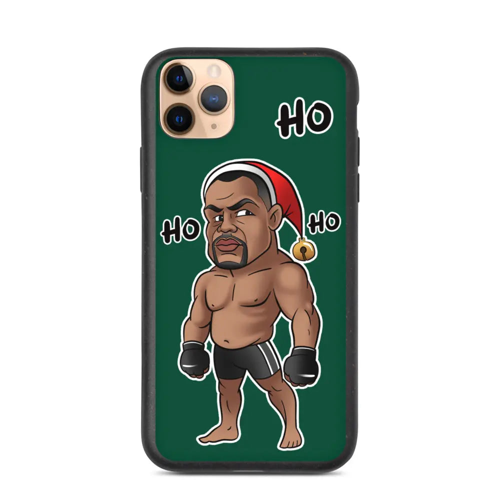 'Tis the Season with Daniel Cormier - Biodegradable Phone Case (Green)