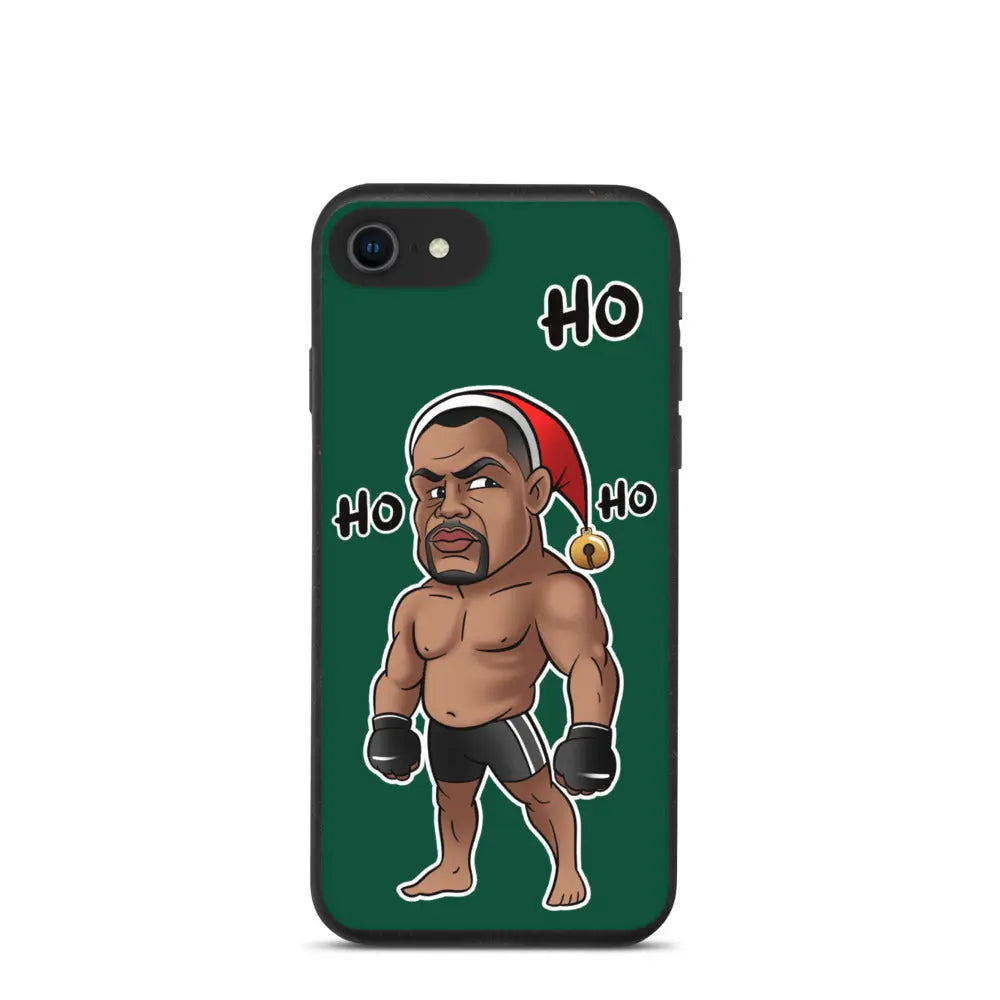 'Tis the Season with Daniel Cormier - Biodegradable Phone Case (Green)