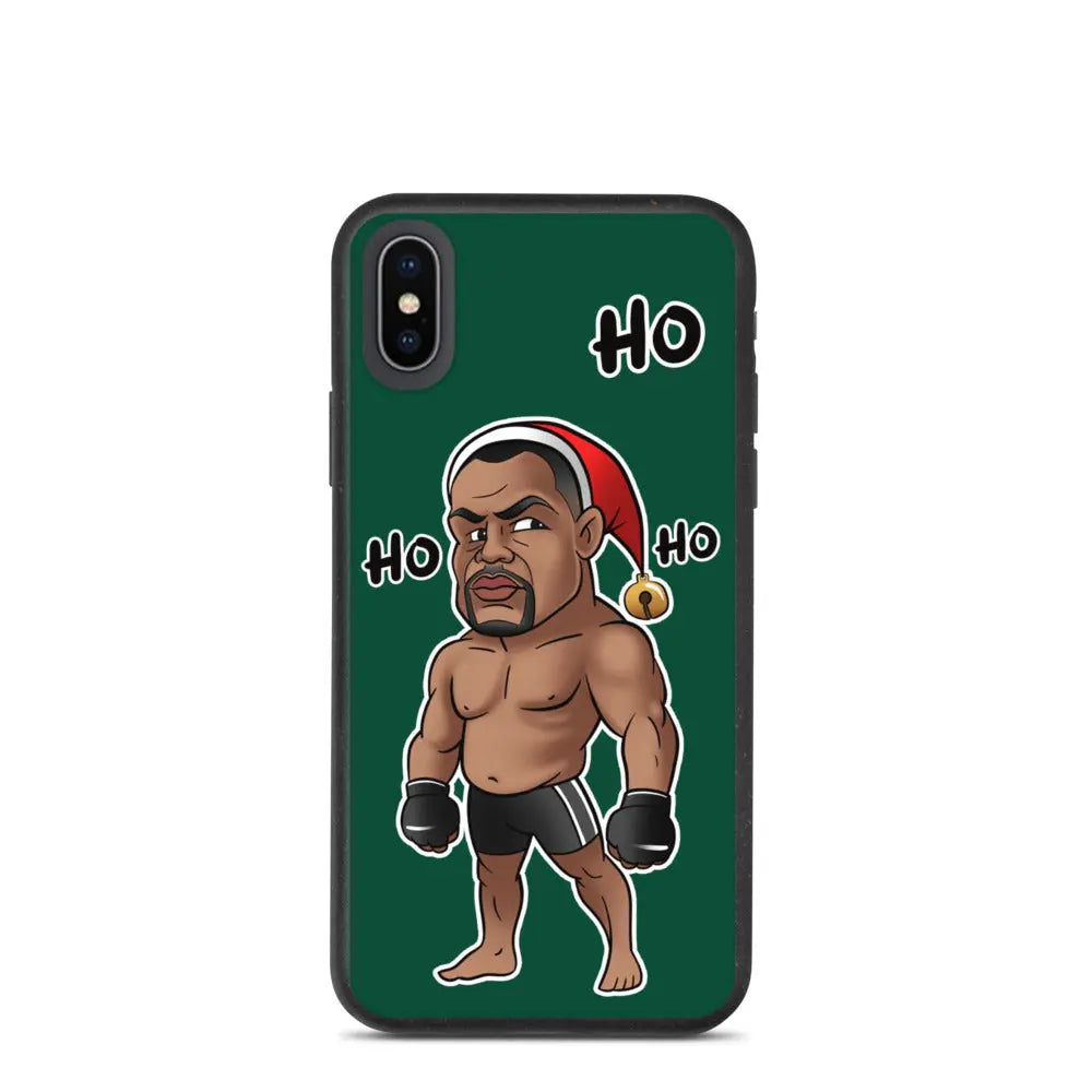 'Tis the Season with Daniel Cormier - Biodegradable Phone Case (Green)