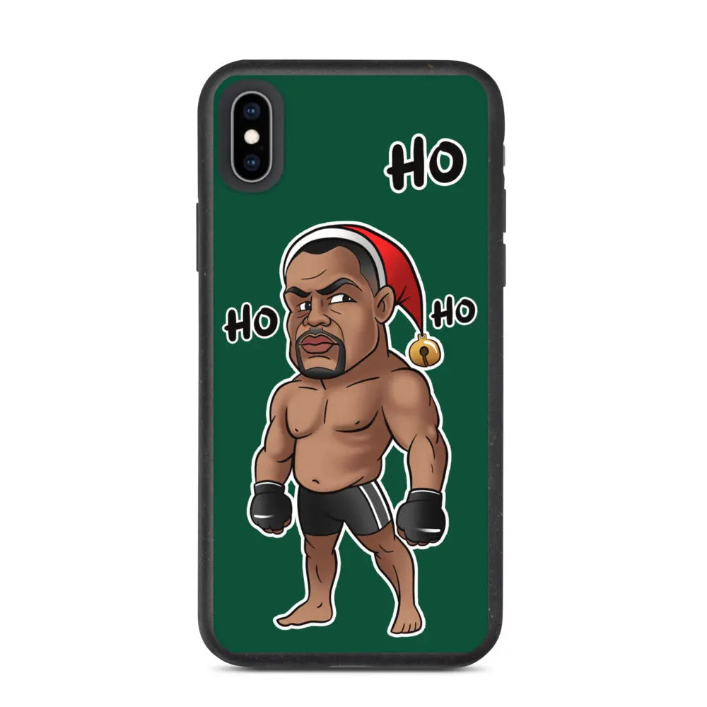 'Tis the Season with Daniel Cormier - Biodegradable Phone Case (Green)