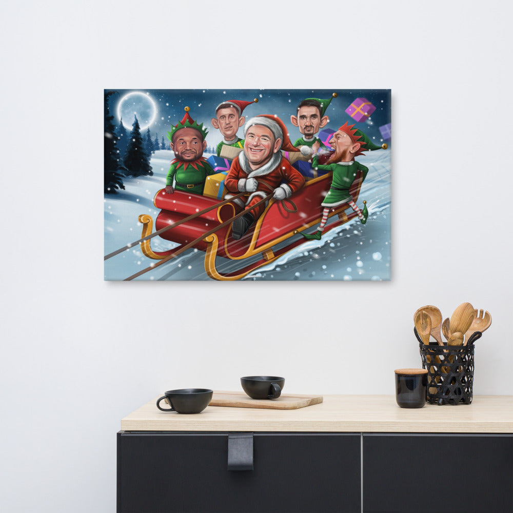 'Tis the Season - Happy MMA Holidays! Canvas Print