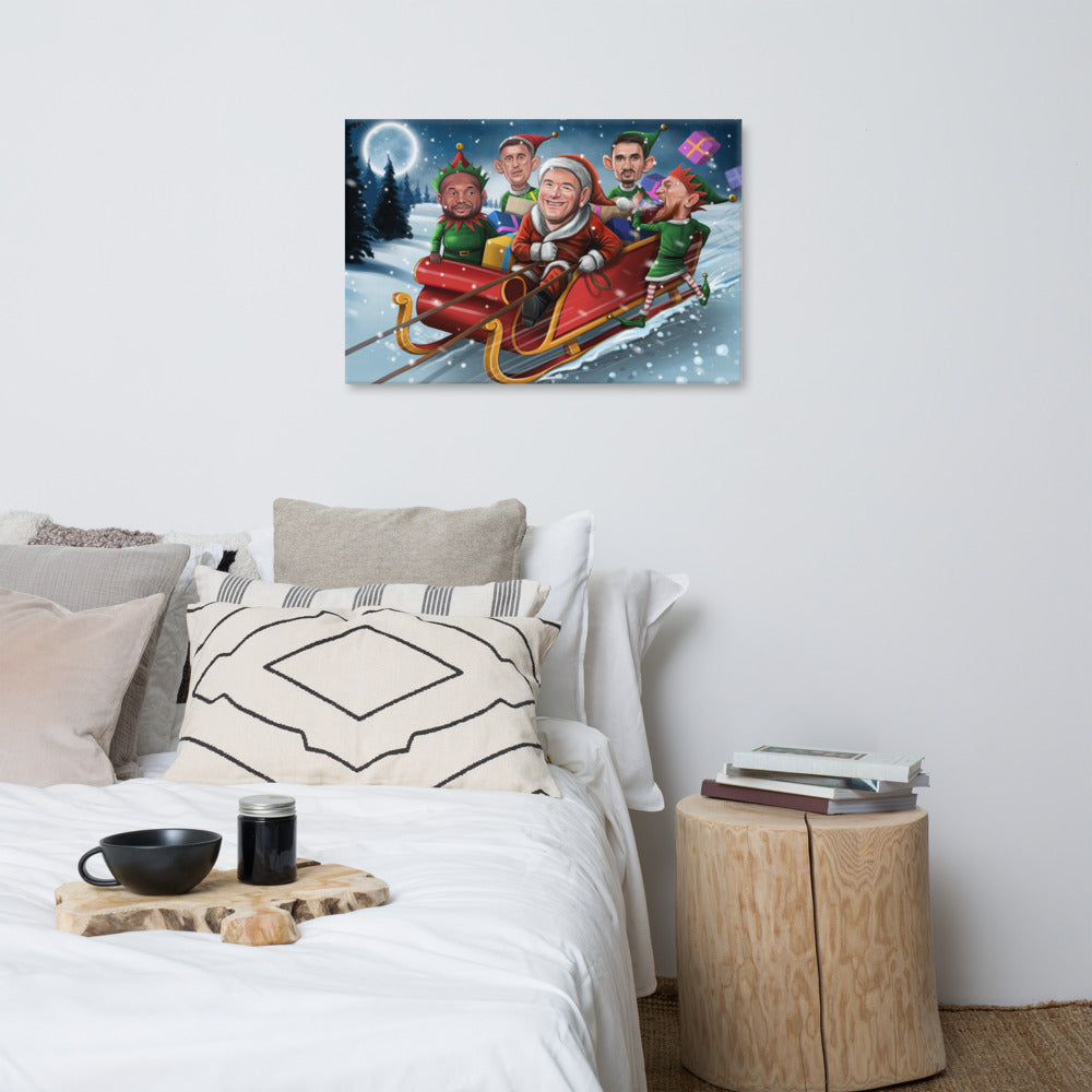 'Tis the Season - Happy MMA Holidays! Canvas Print