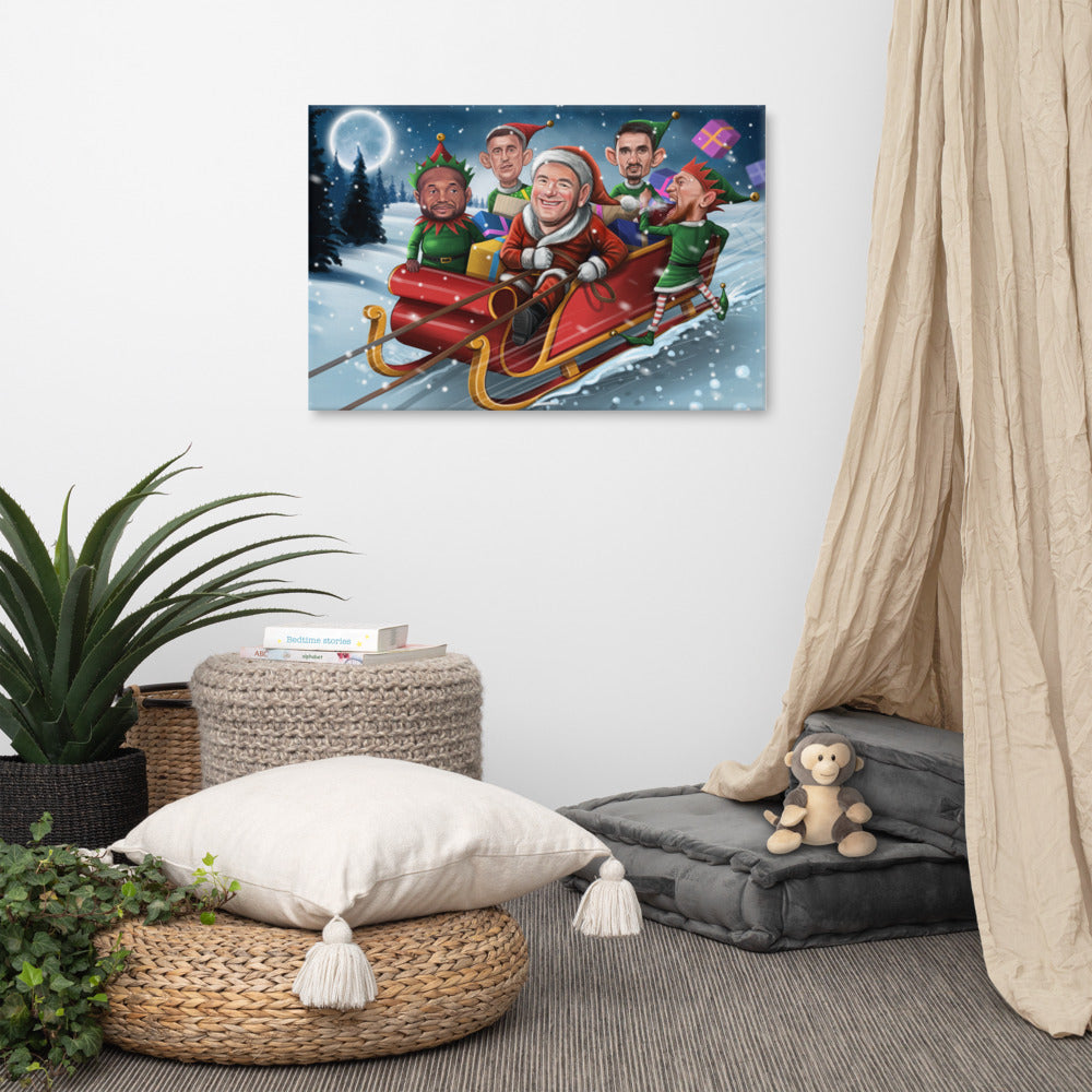 'Tis the Season - Happy MMA Holidays! Canvas Print