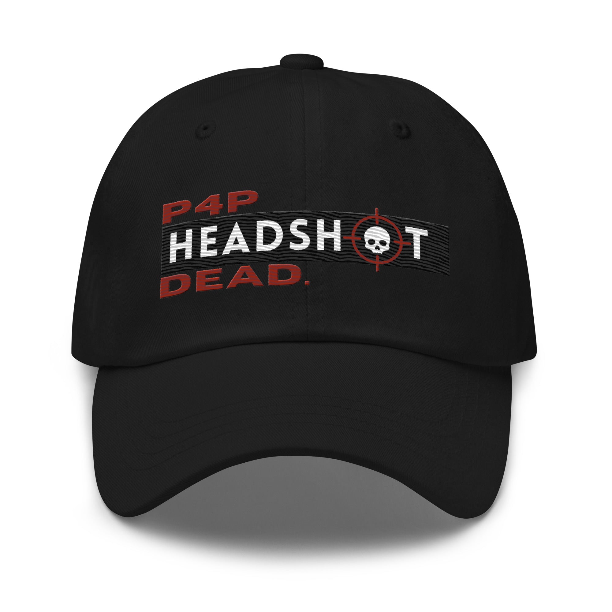 Pound for Pound, Headshot, Dead! Premium MMA Hat (Red Alert)