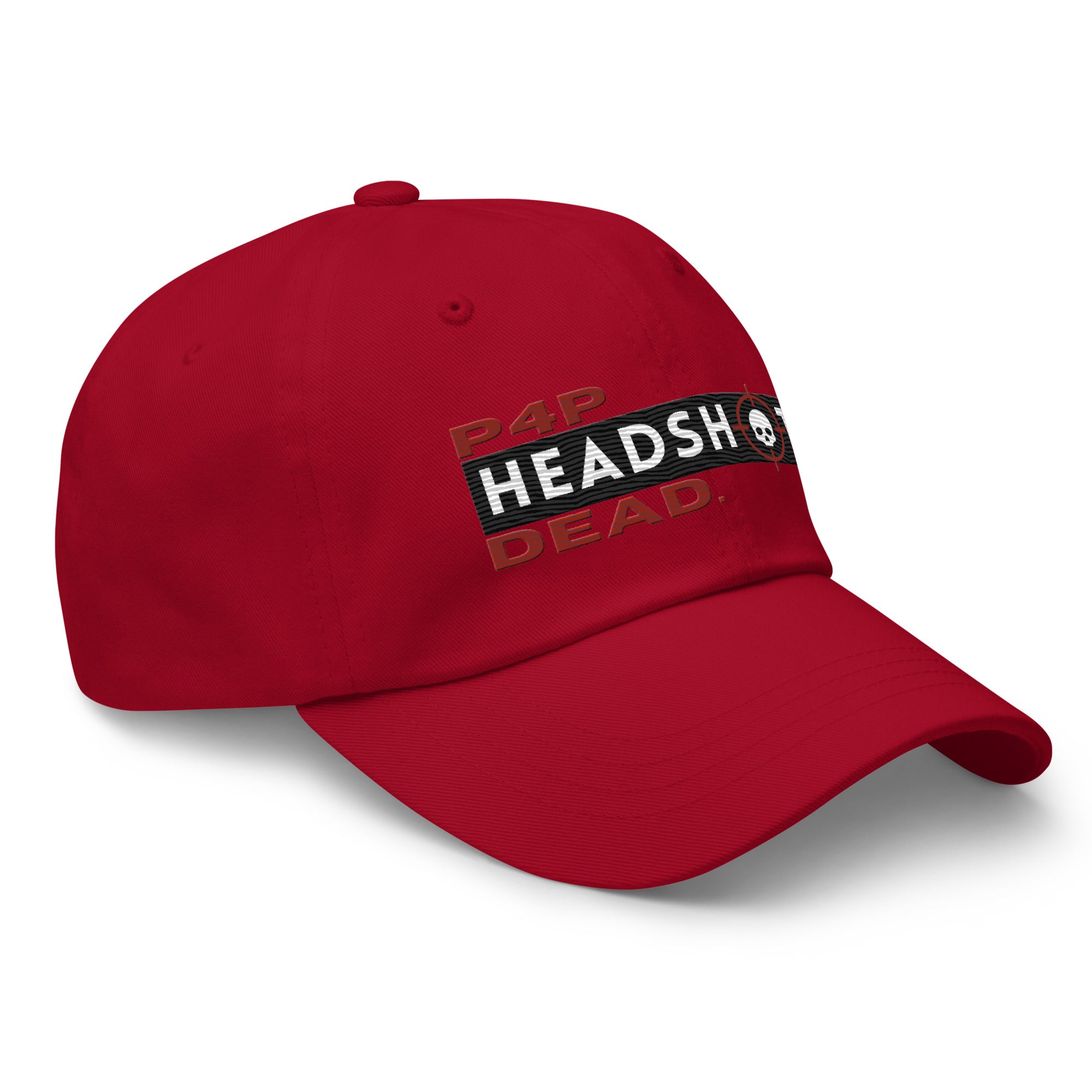 Pound for Pound, Headshot, Dead! Premium MMA Hat (Red Alert)