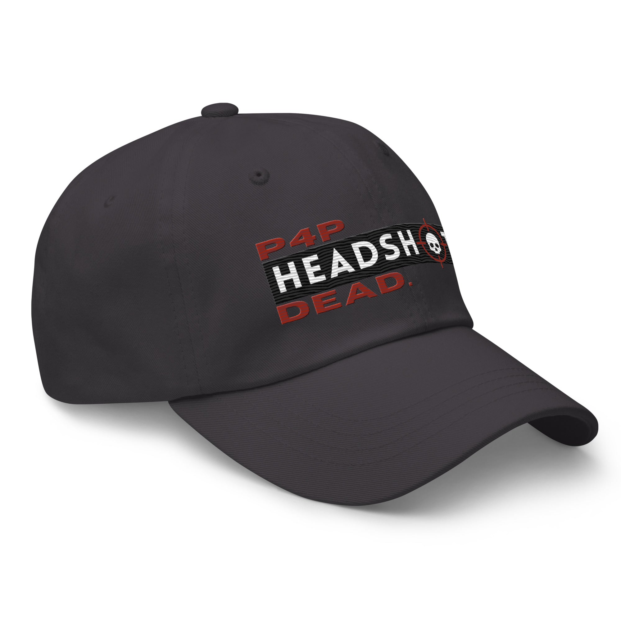 Pound for Pound, Headshot, Dead! Premium MMA Hat (Red Alert)