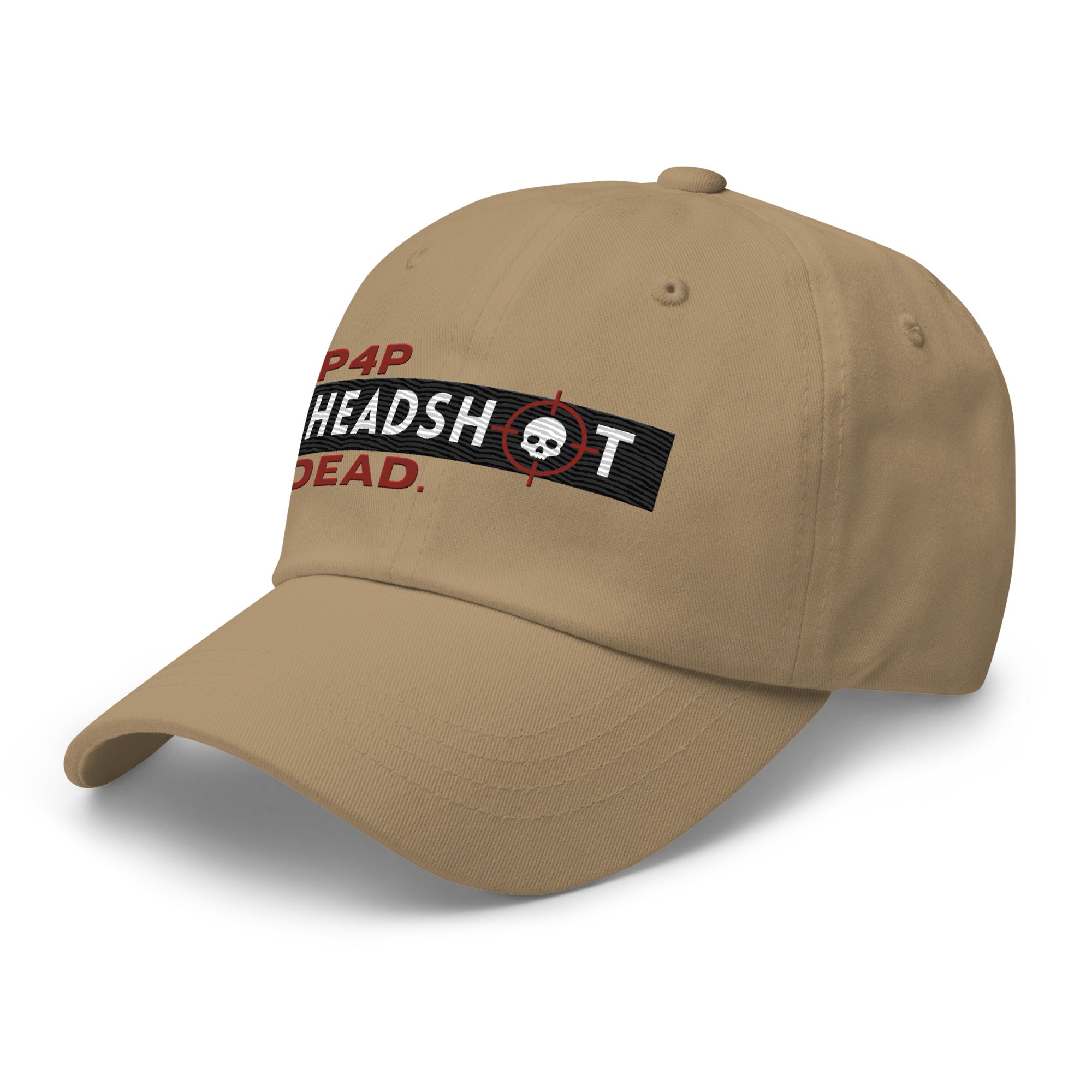 Pound for Pound, Headshot, Dead! Premium MMA Hat (Red Alert)
