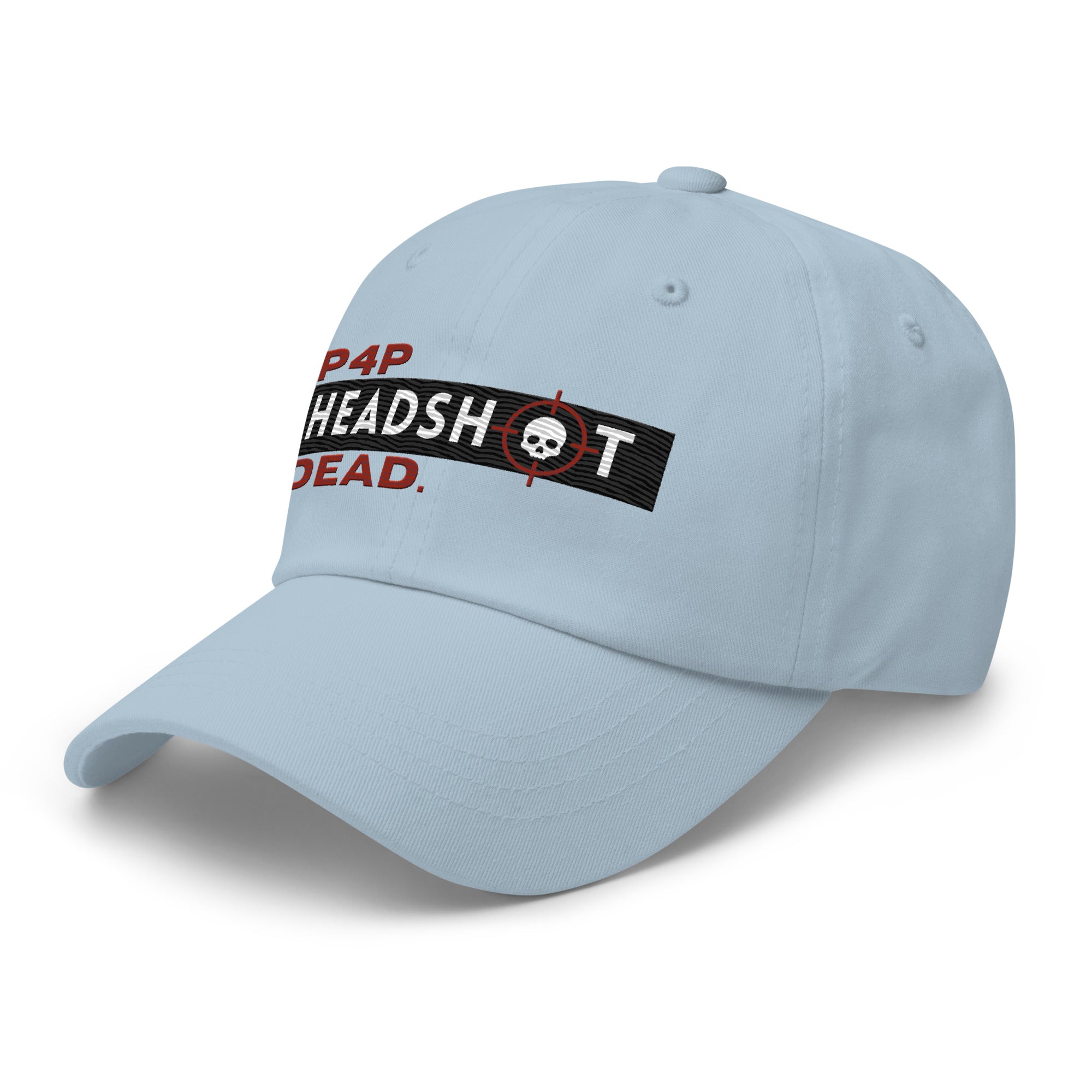 Pound for Pound, Headshot, Dead! Premium MMA Hat (Red Alert)