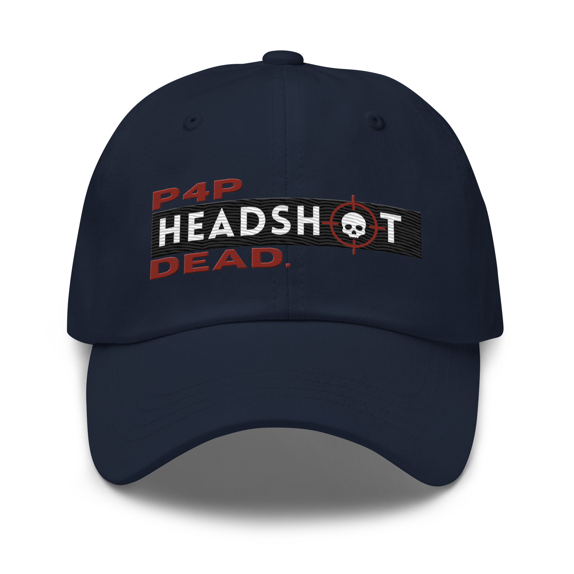 Pound for Pound, Headshot, Dead! Premium MMA Hat (Red Alert)