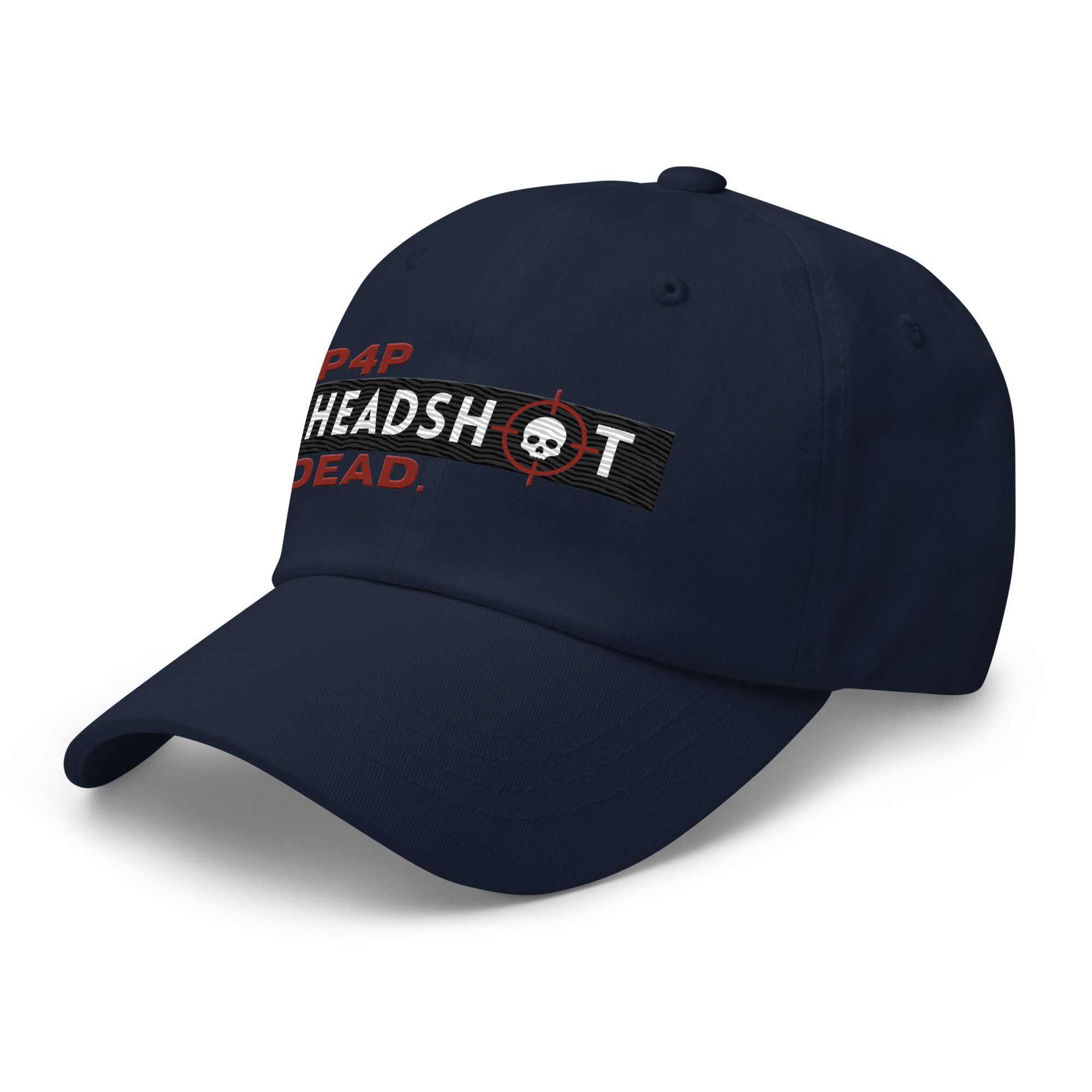 Pound for Pound, Headshot, Dead! Premium MMA Hat (Red Alert)
