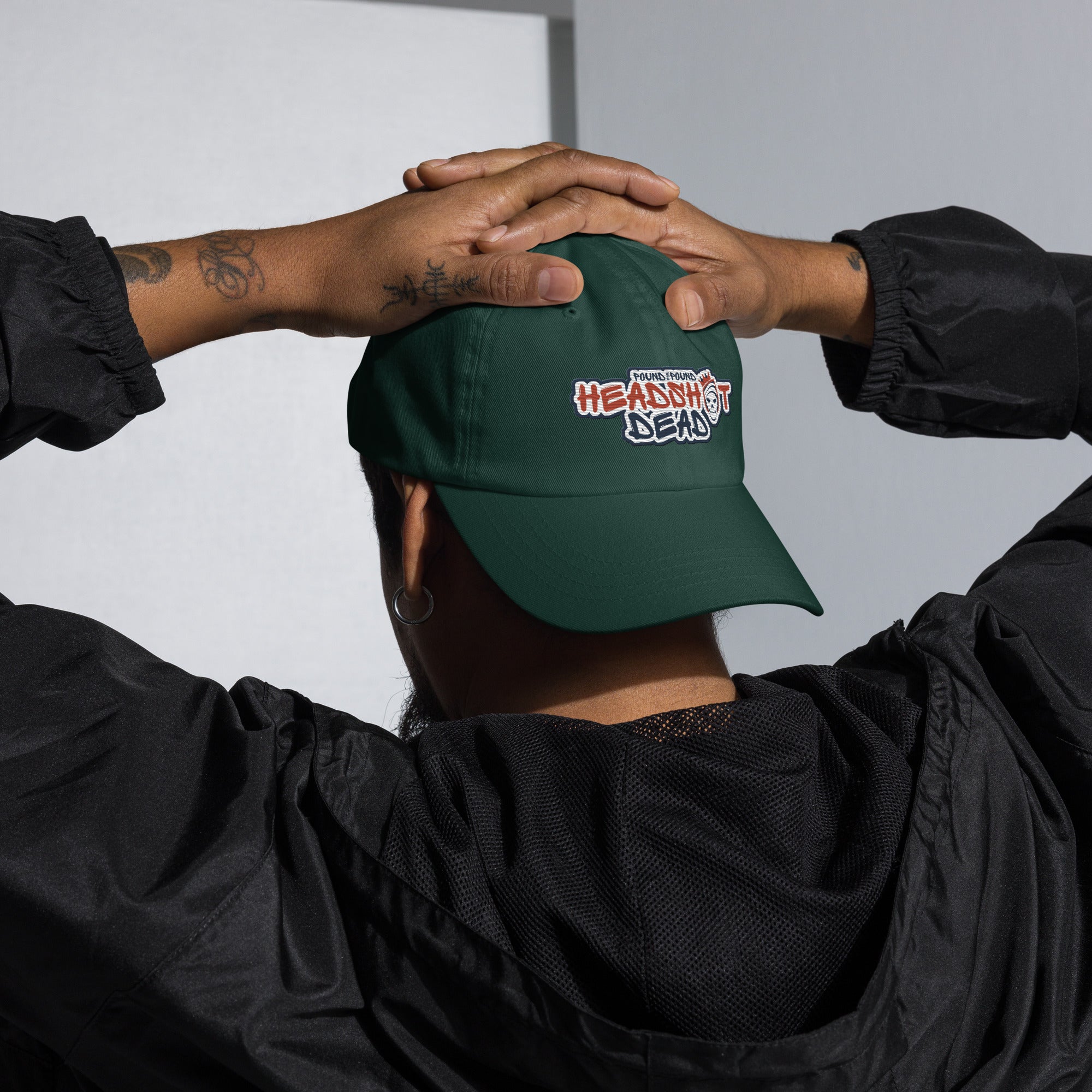 Pound for Pound, Headshot Dead! Premium Embroidered Hat