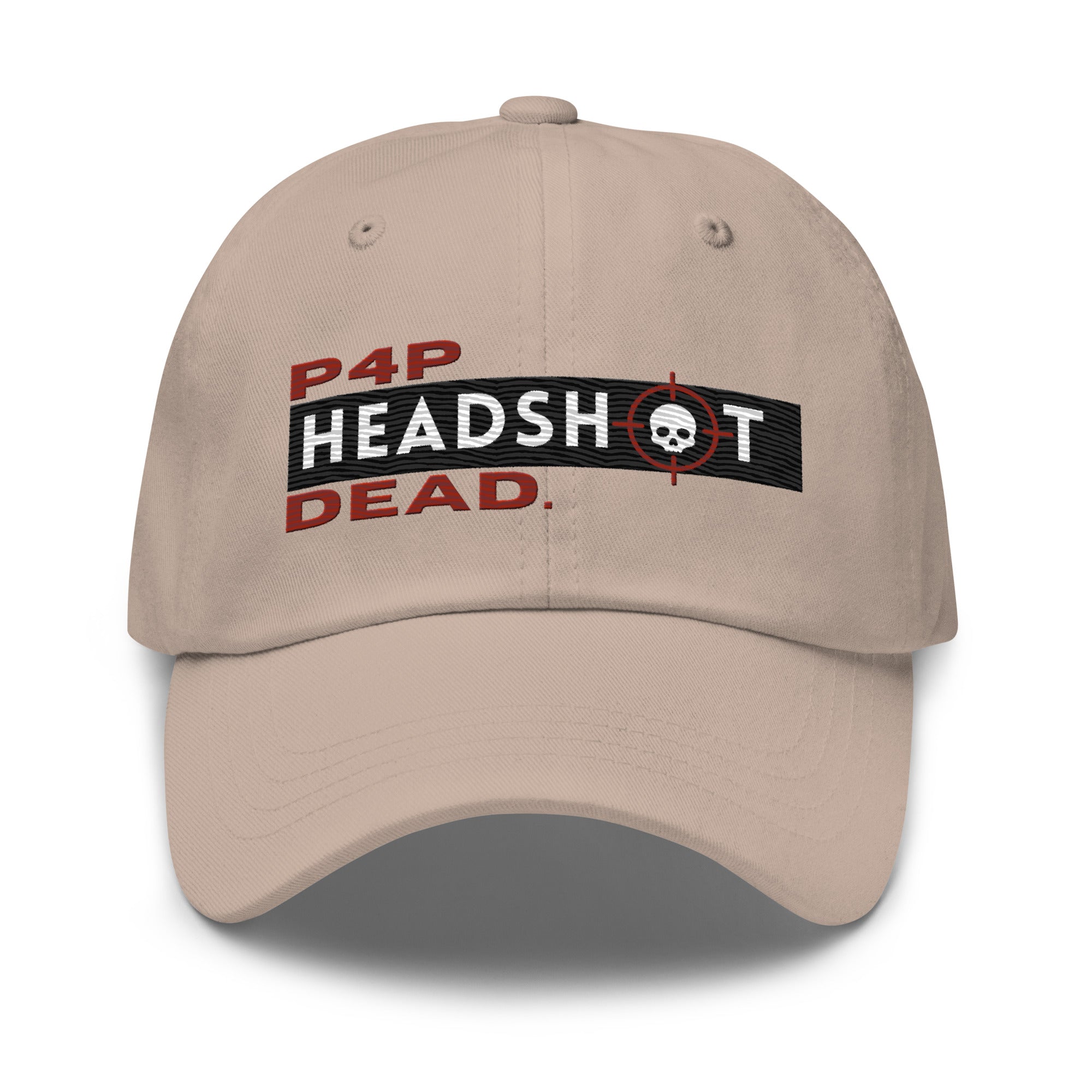 Pound for Pound, Headshot, Dead! Premium MMA Hat (Red Alert)
