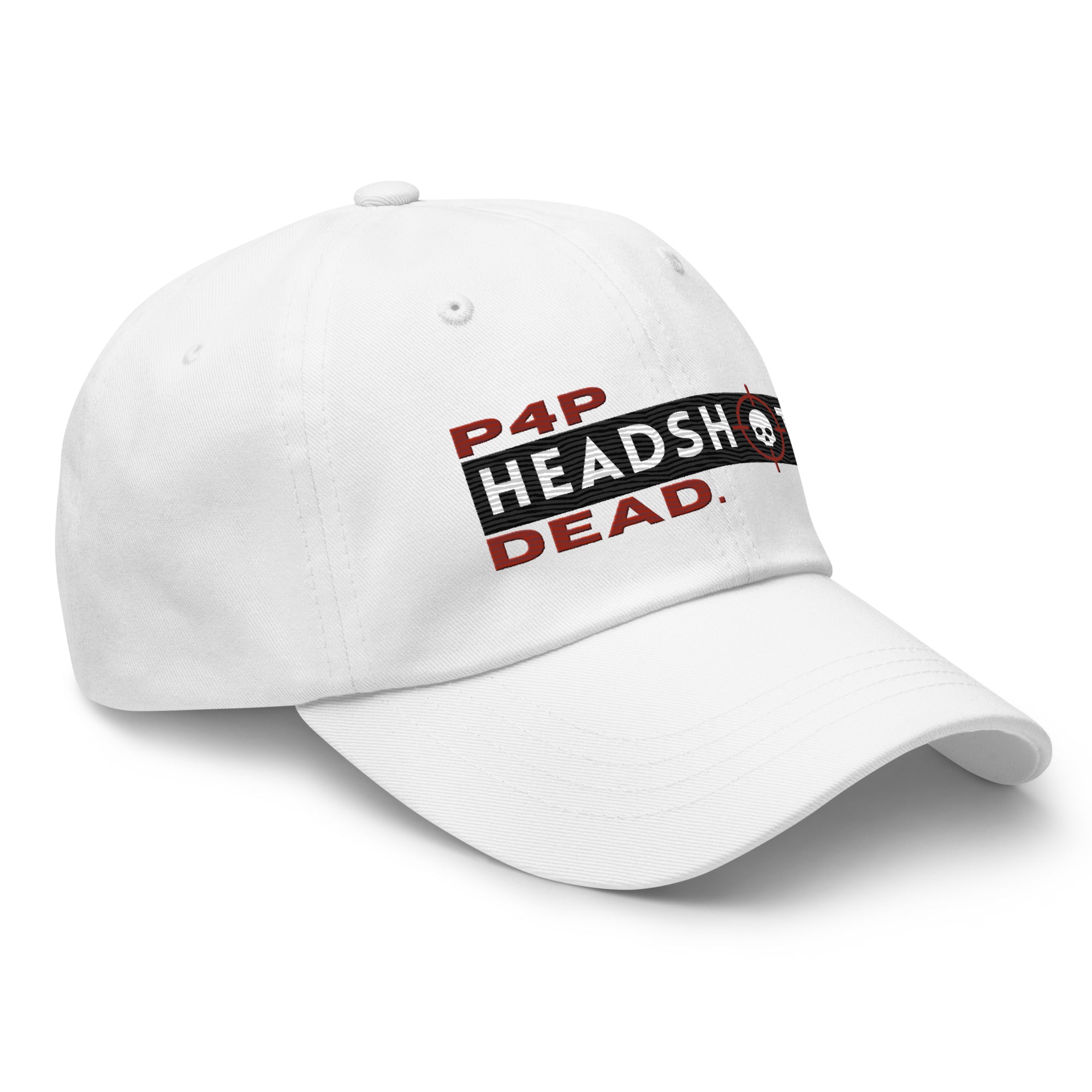 Pound for Pound, Headshot, Dead! Premium MMA Hat (Red Alert)