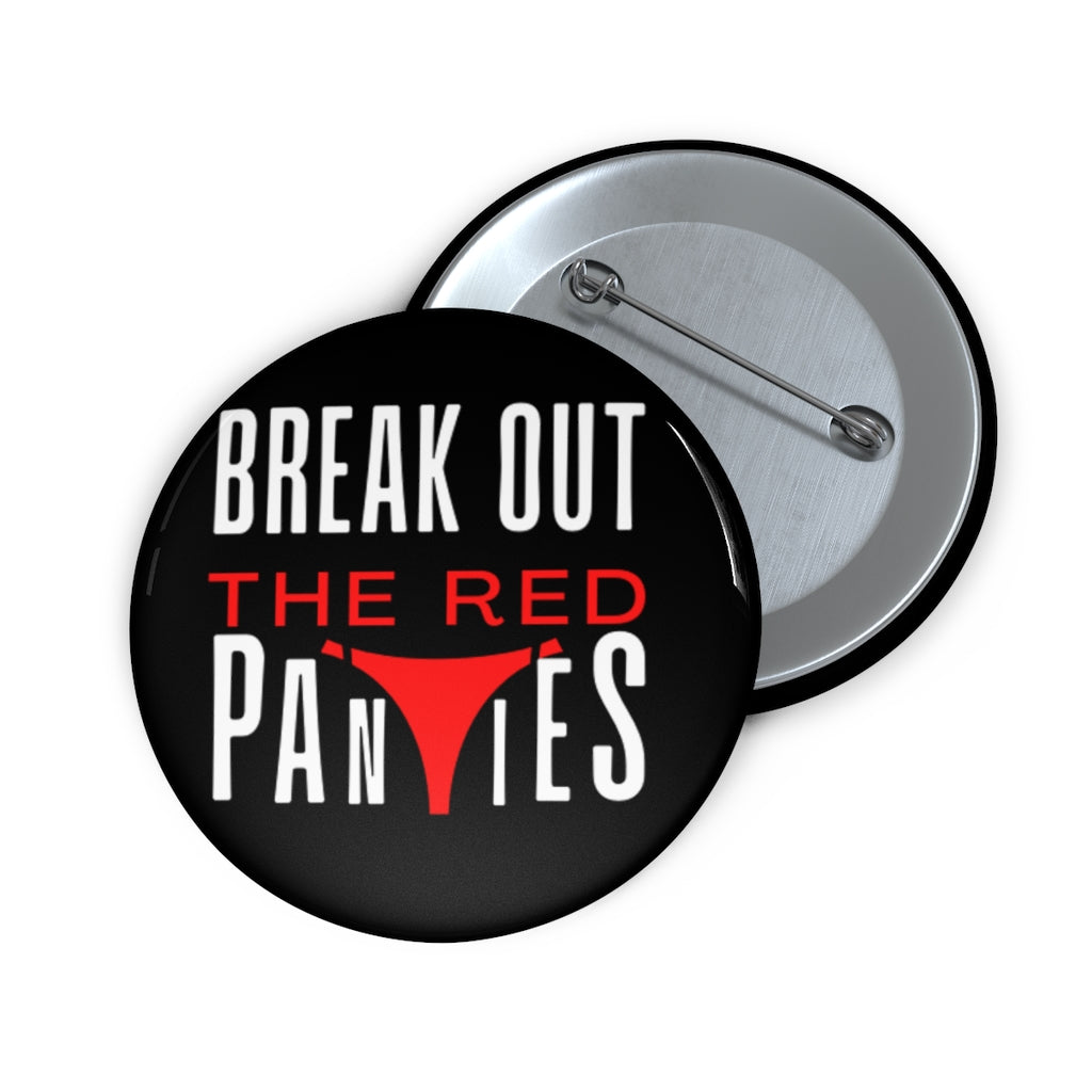 Conor McGregor: Break Out The Red Panties MMA Button Pin (RED) Accessories